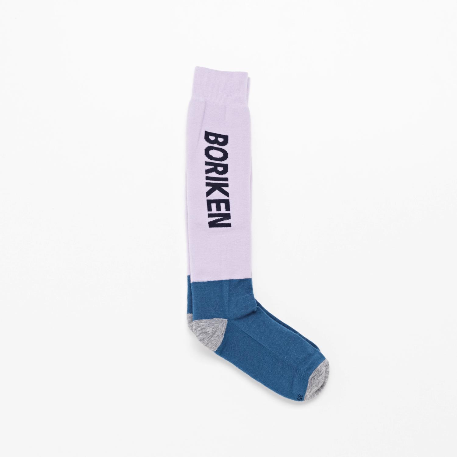 Calcetines Nieve Boriken - Malva - Calcetines Chica talla S