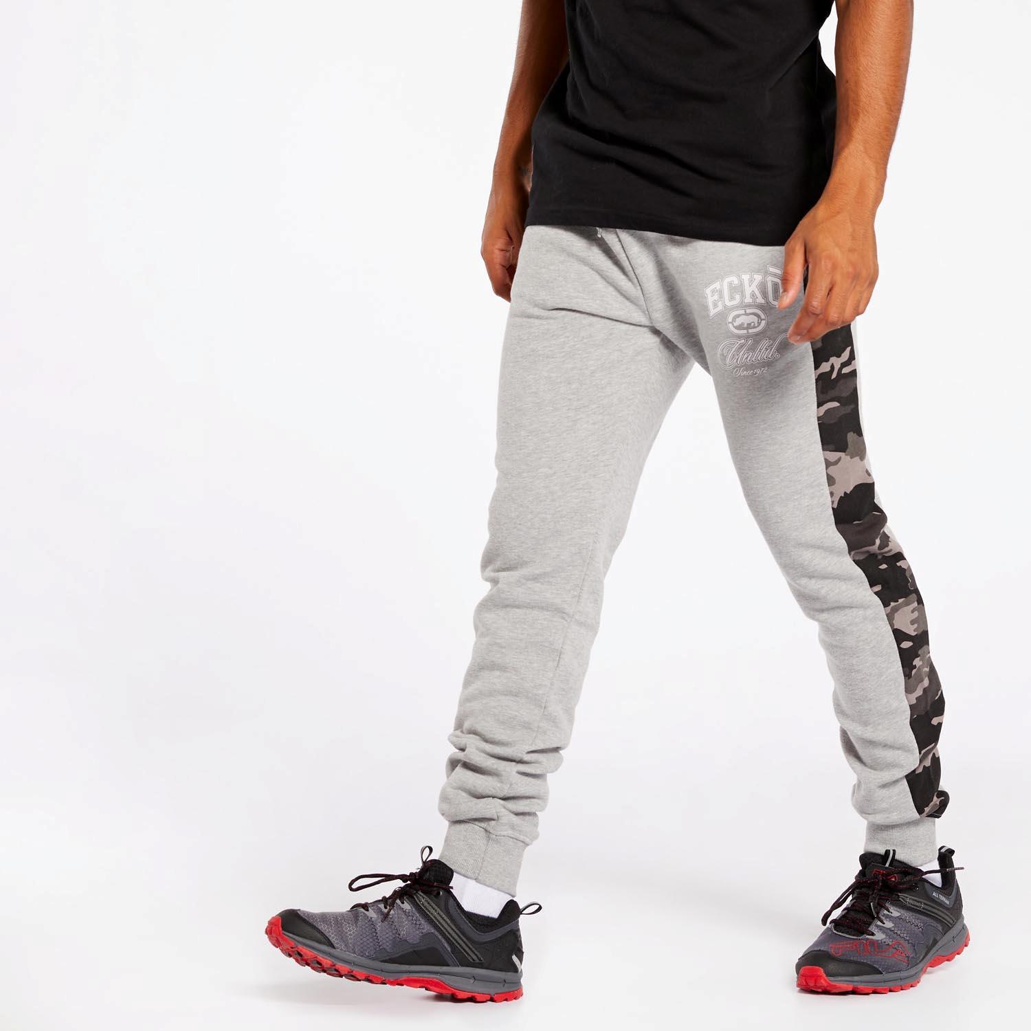 Ecko Edge Hill - Gris - Pantalón Chándal Hombre talla S