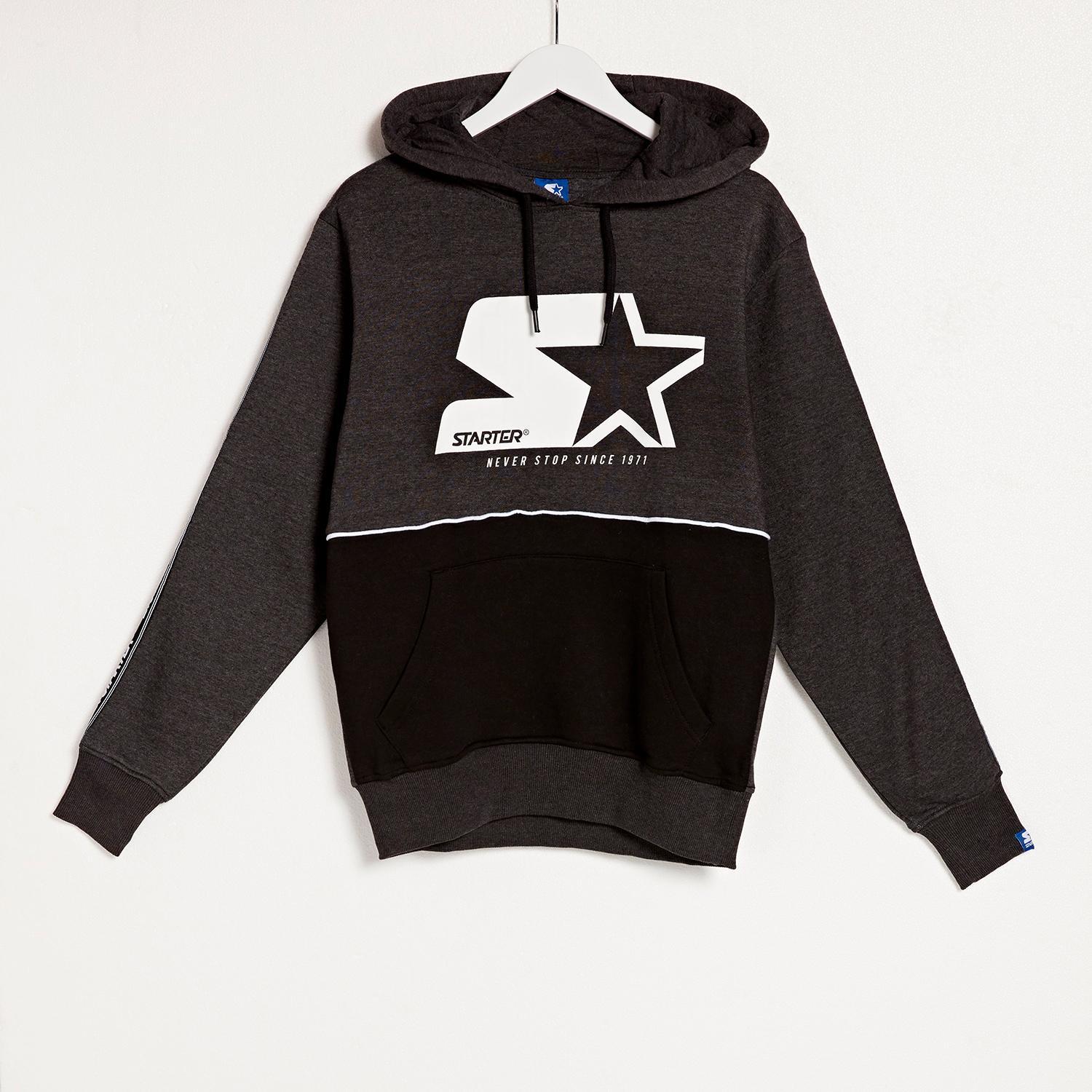 Starter Revis - Negro - Sudadera Capucha Hombre talla M