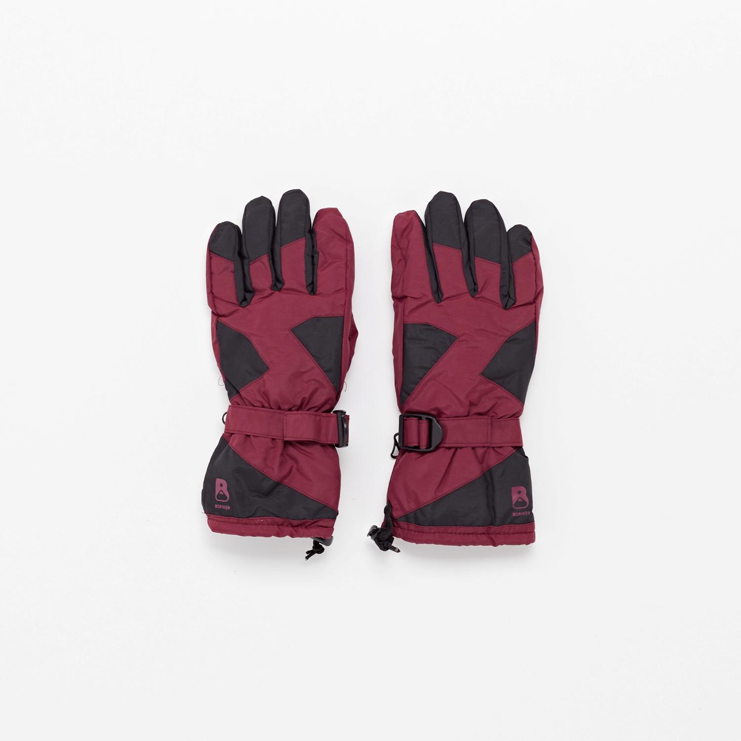 Guantes Nieve Boriken - Vino - Guantes Hombre talla 9