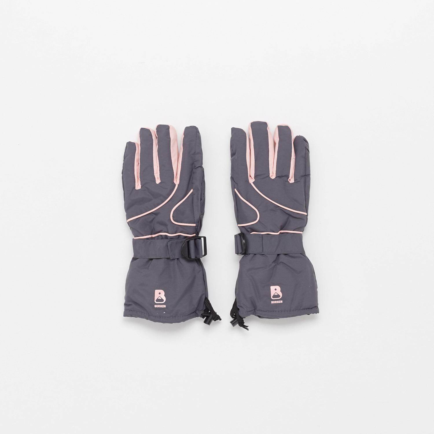 Guantes Nieve Boriken - Antracita - Guantes Mujer talla 6.5