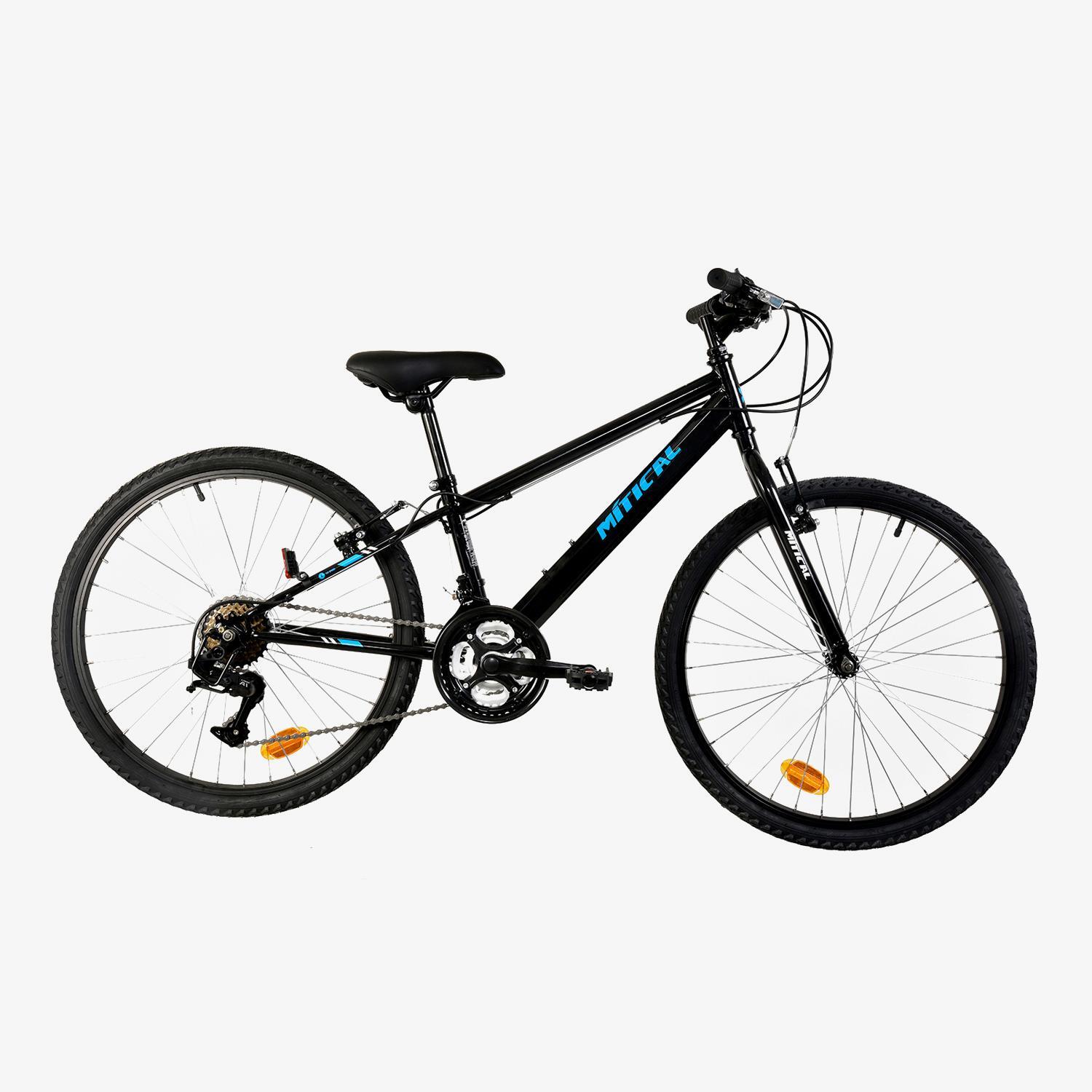 Bicicleta Montaña Mítical Blast Negro Mountain Bike Junior talla T.U.