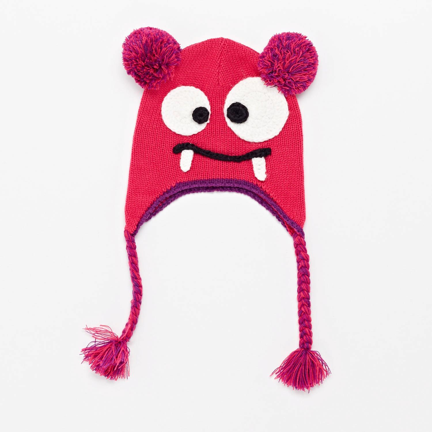 Gorro Lana Boriken - Fucsia - Gorro Montaña Niña talla T.U.