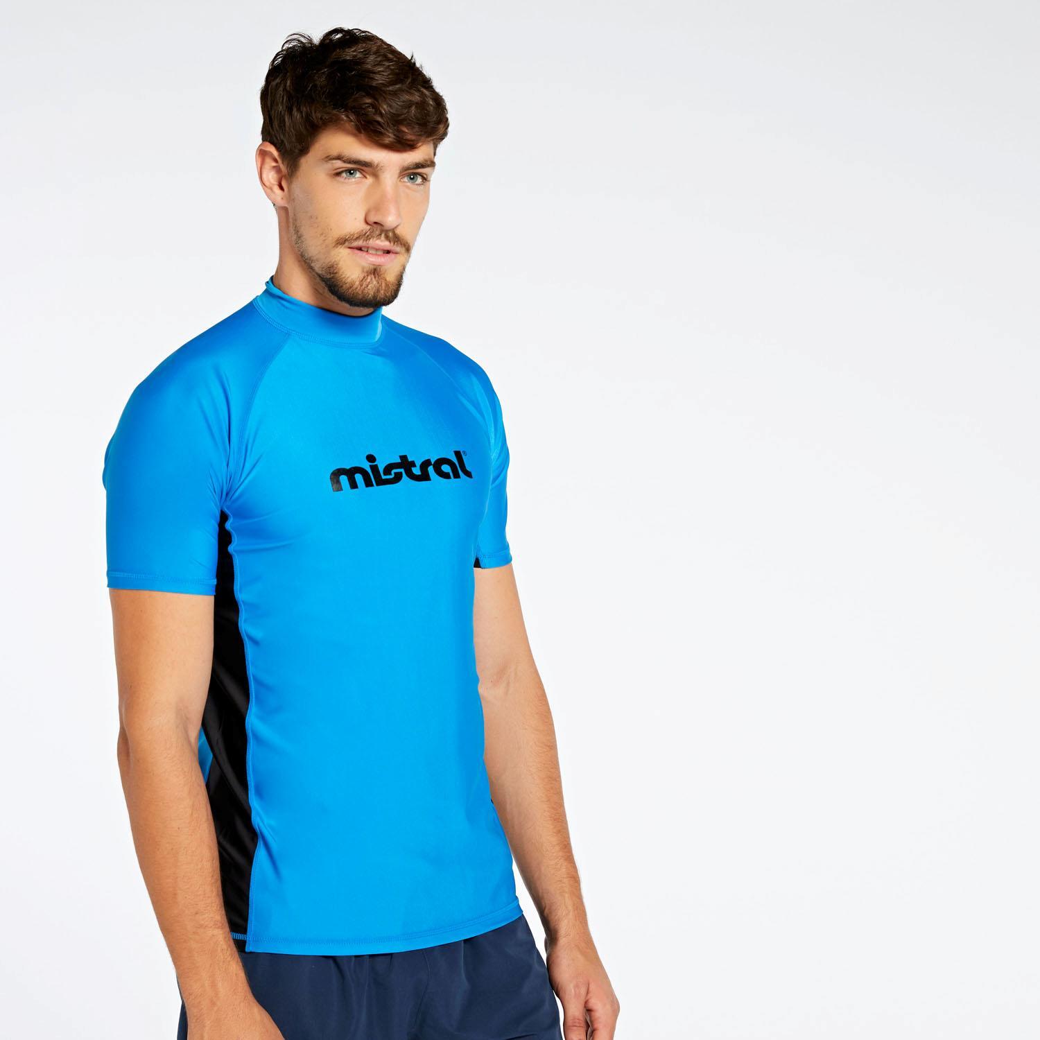 Camiseta Mistral - Azul - Camiseta Hombre talla XS