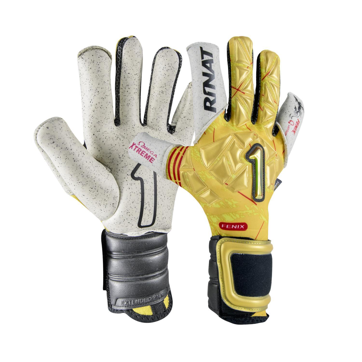 Rinat Fenix Quantum Pro Gold - Oro - Guantes Portero MKP talla 7