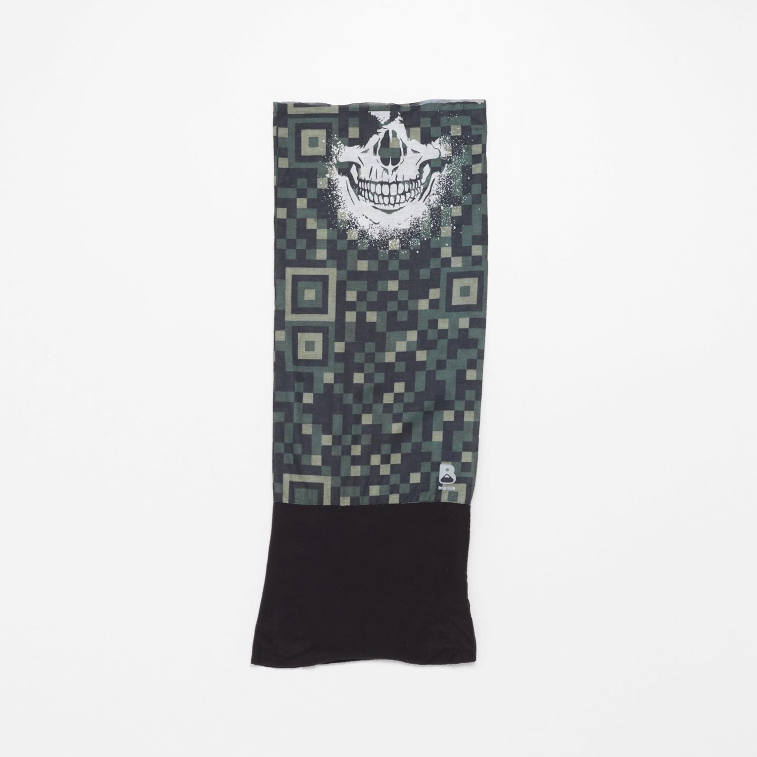 Cuello Tubular Boriken Negro talla T.U.