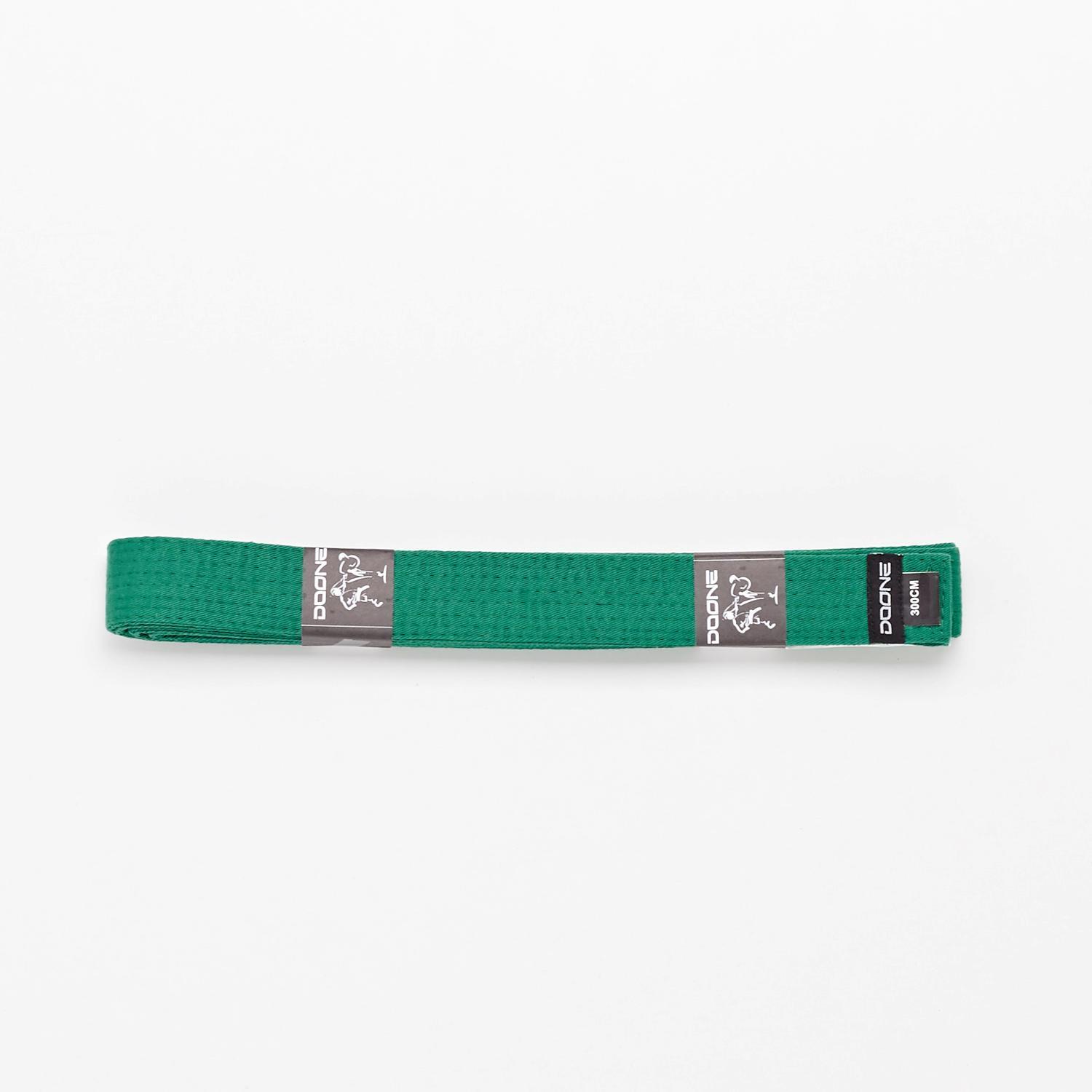 Cinturón Karate Doone - Verde - Cinturón Deportivo talla T.U.