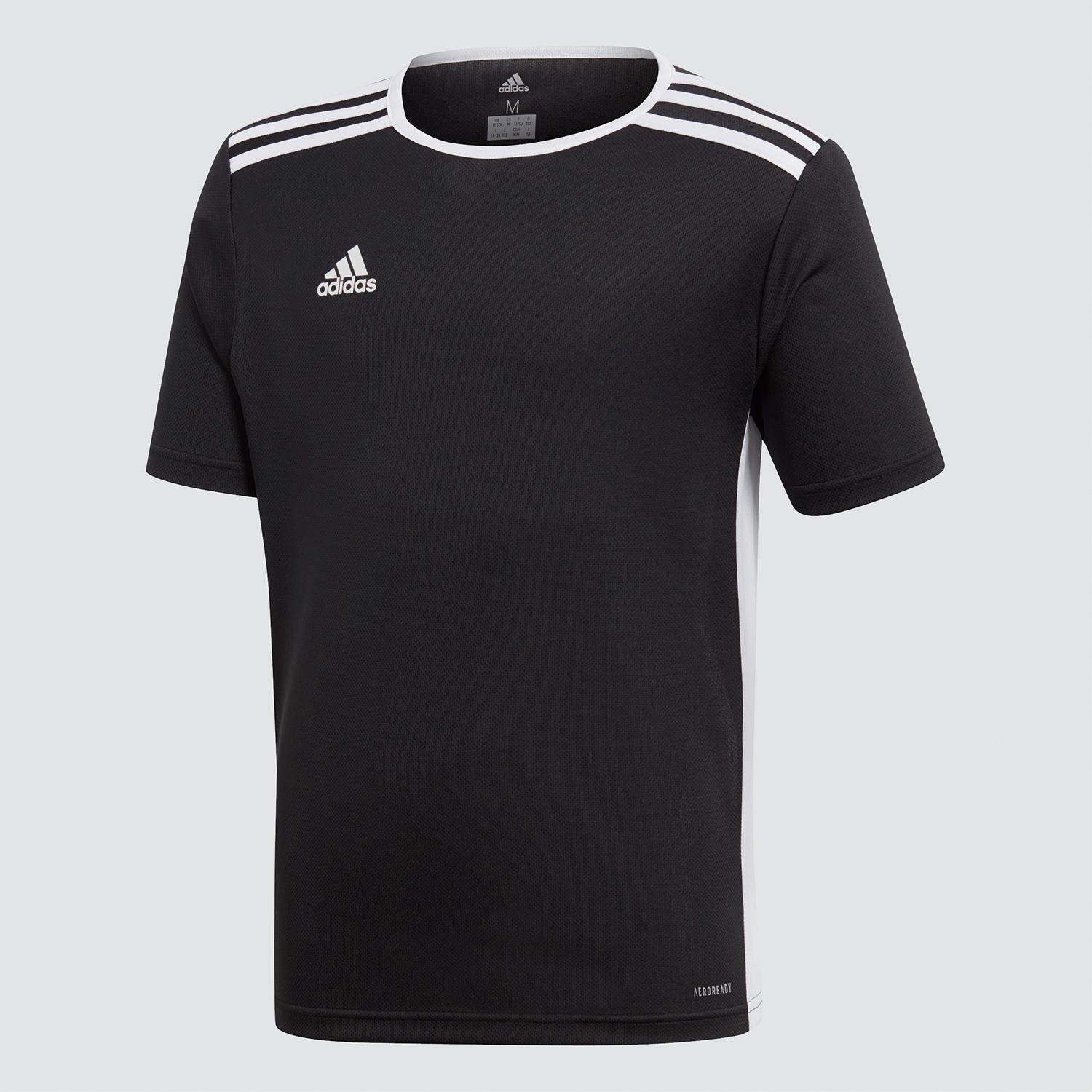 adidas Entrada - Noir - T-shirt Football Garçon sports taille 14