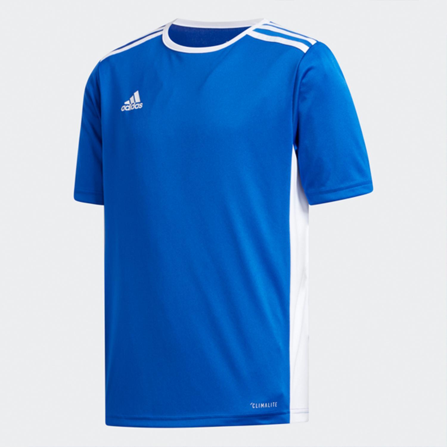 adidas Entrada - Bleu - T-shirt Football Garçon sports taille 16