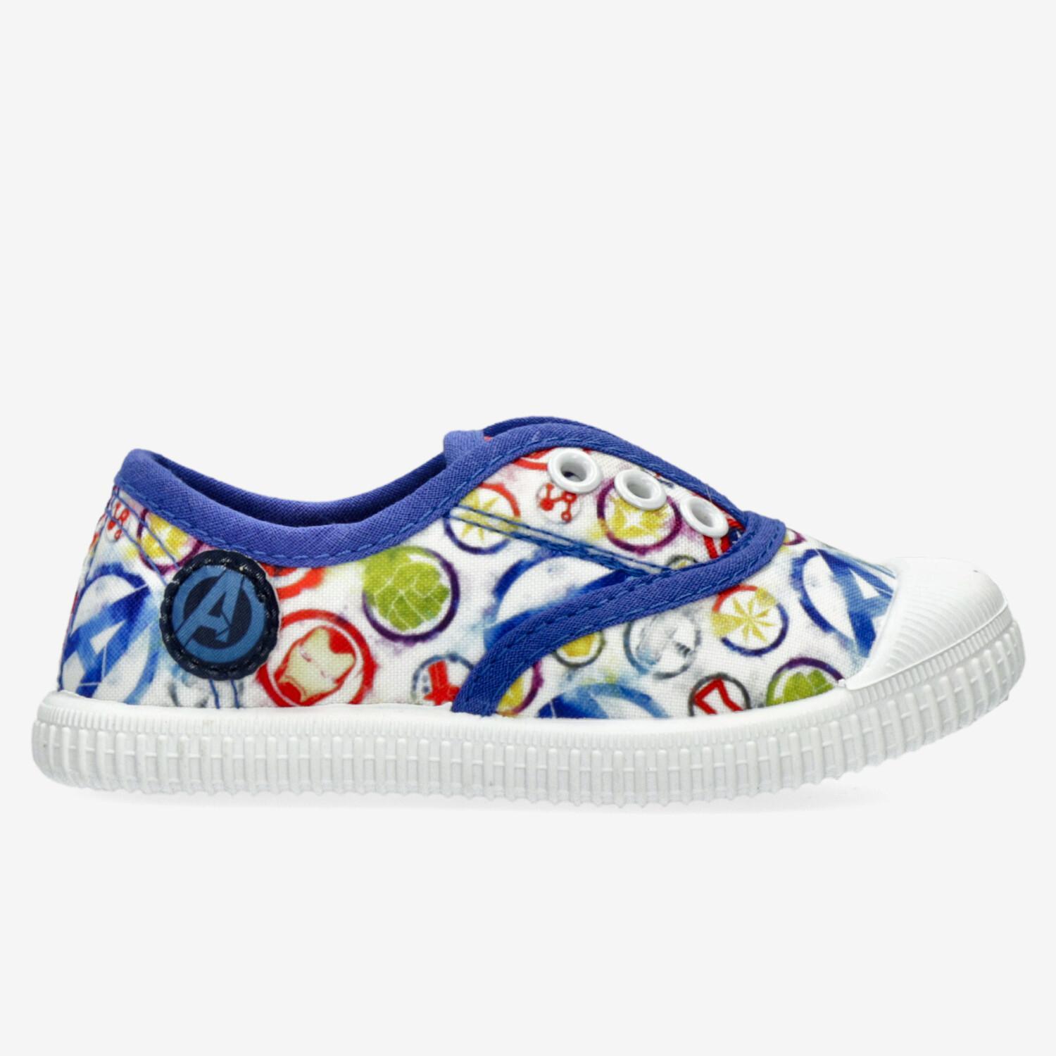 Zapatillas Lona Avengers - Blanco - Zapatillas Niño Marvel talla 27