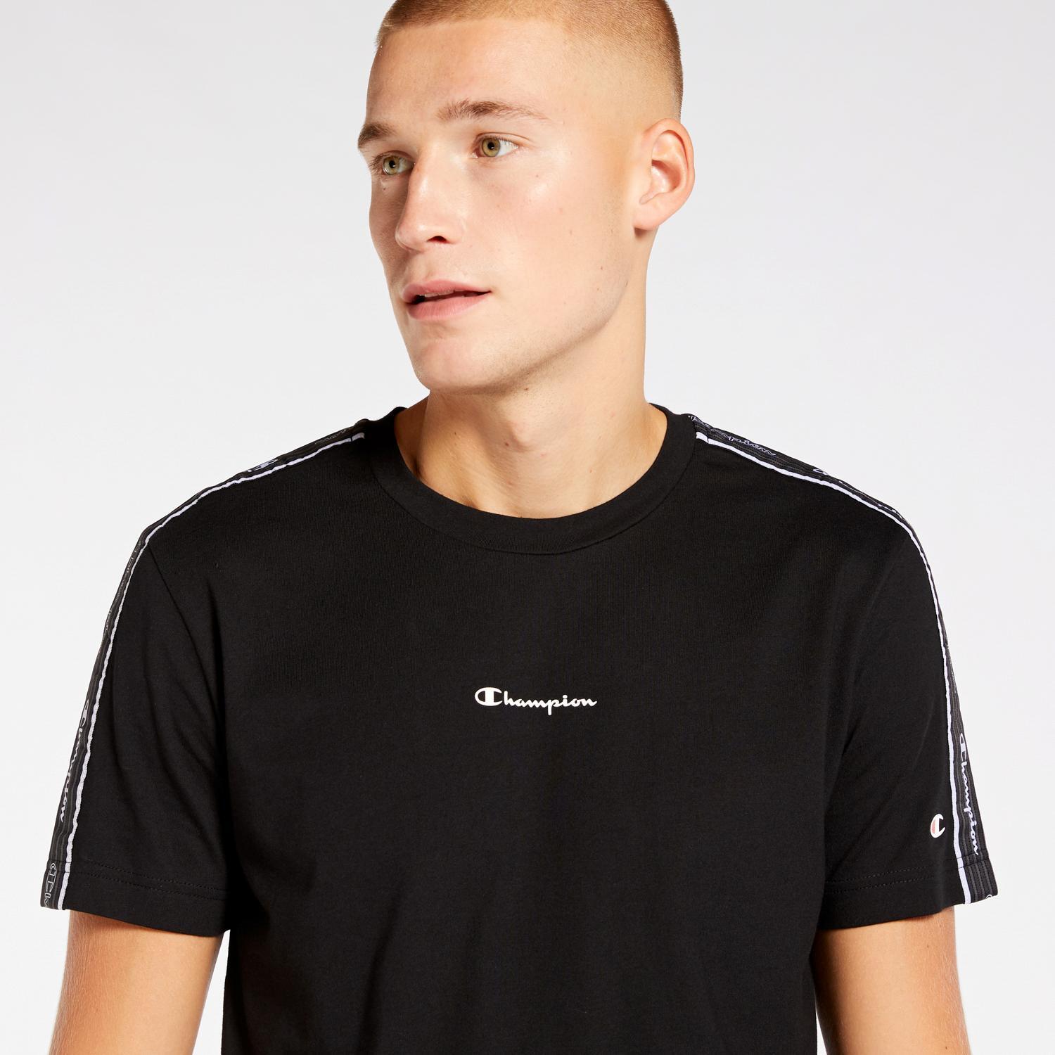 Champion Tape - Negro - Camiseta Hombre talla S