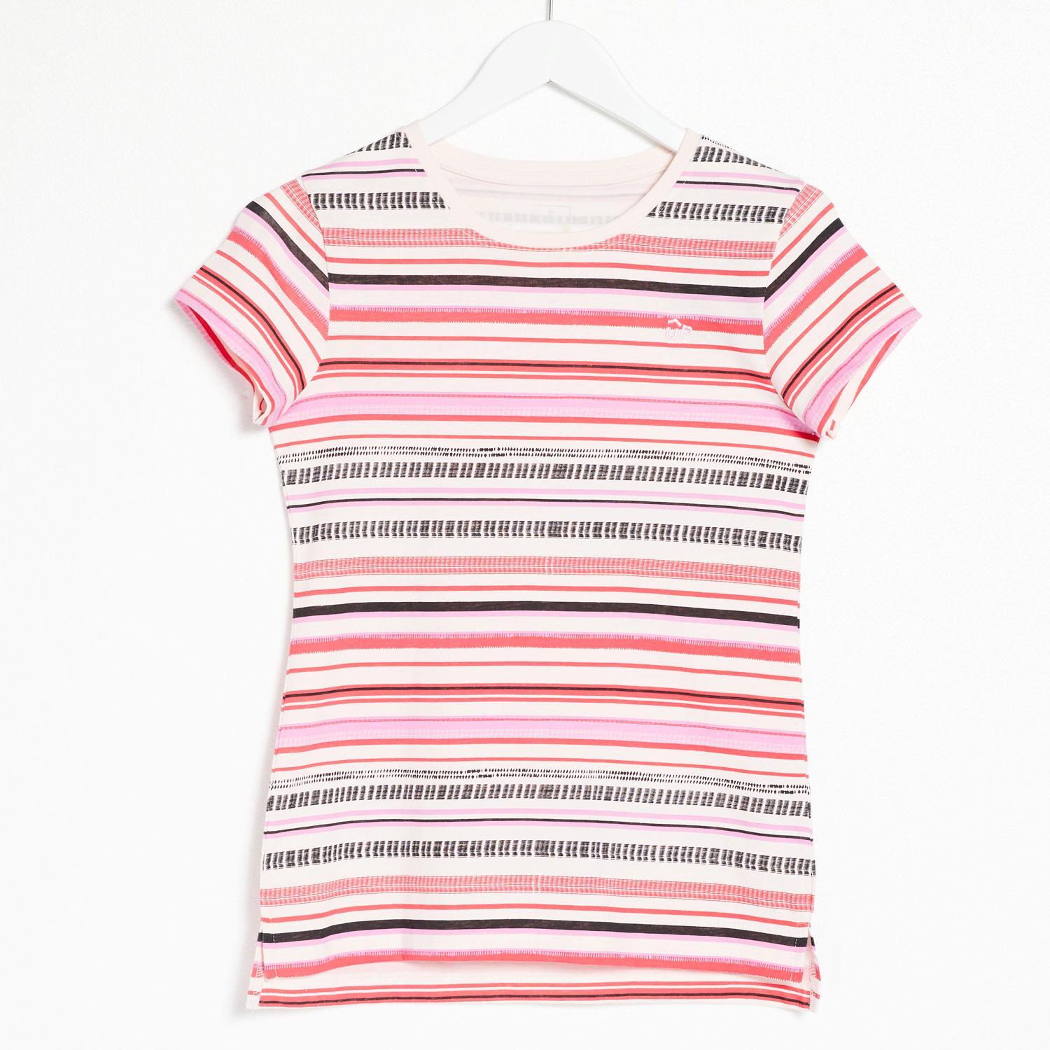 Camiseta Up Basic - Rayas - Camiseta Manga Corta Mujer talla S