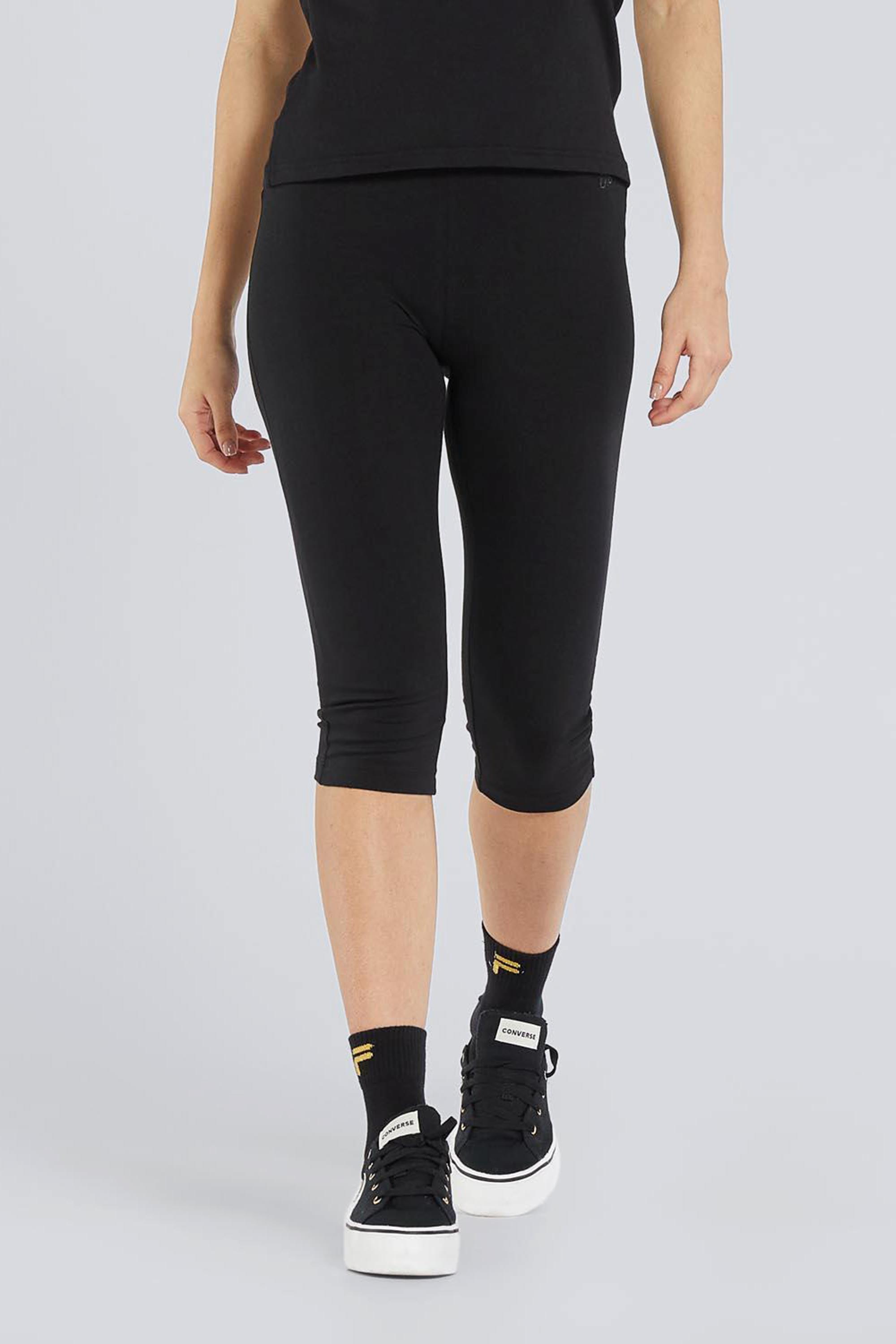 Leggings Capri Up - Negro - Mallas Pirata Mujer talla