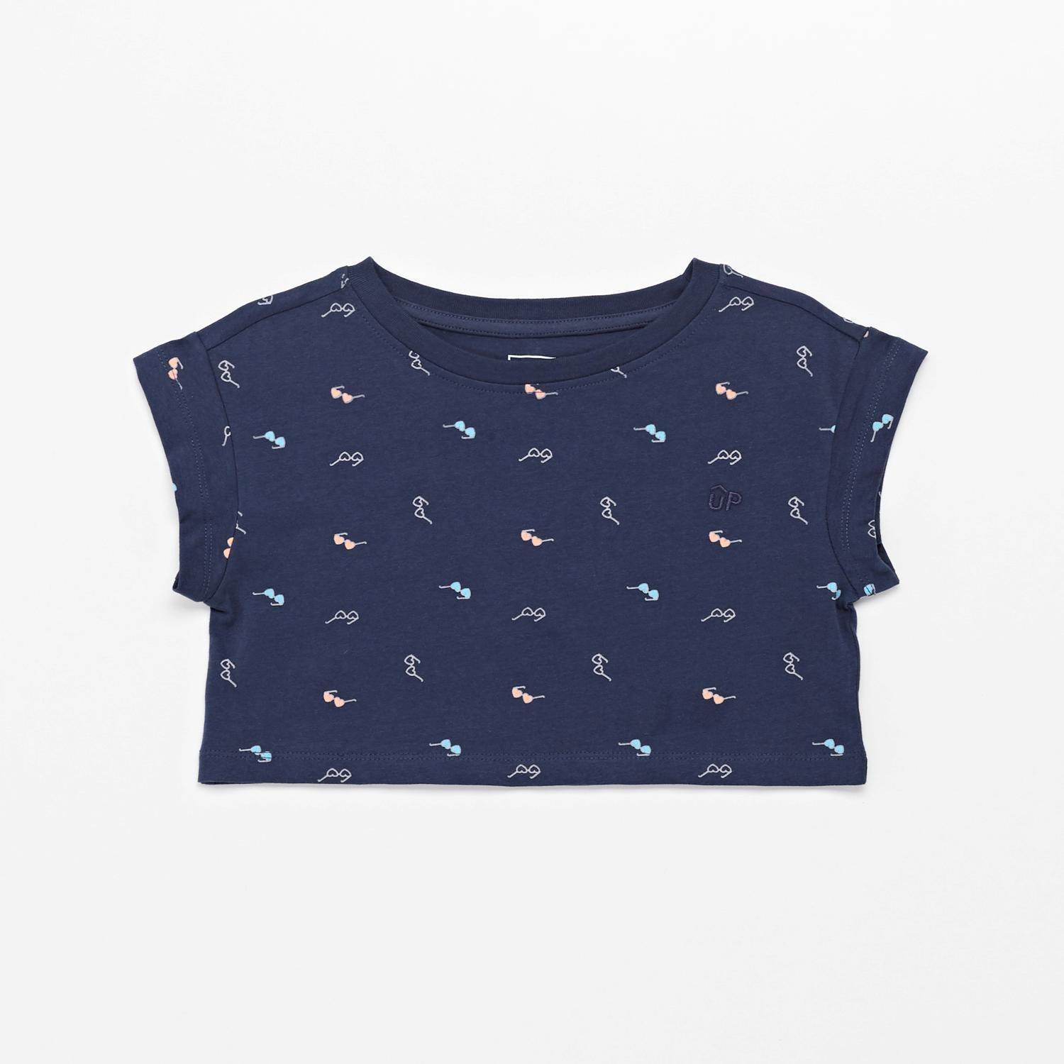 Camiseta Up Basic - Estampado - Camiseta Crop Chica talla 14