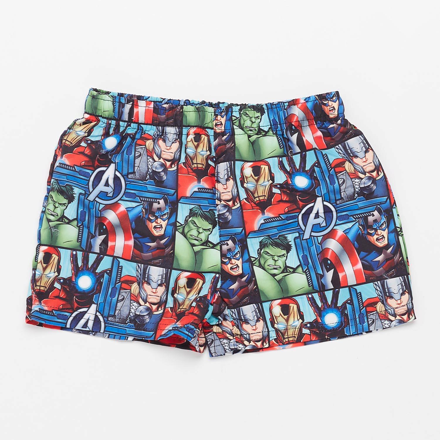 Bañador Bermuda Marvel - Multicolor - Bañador Niño Marvel talla 2