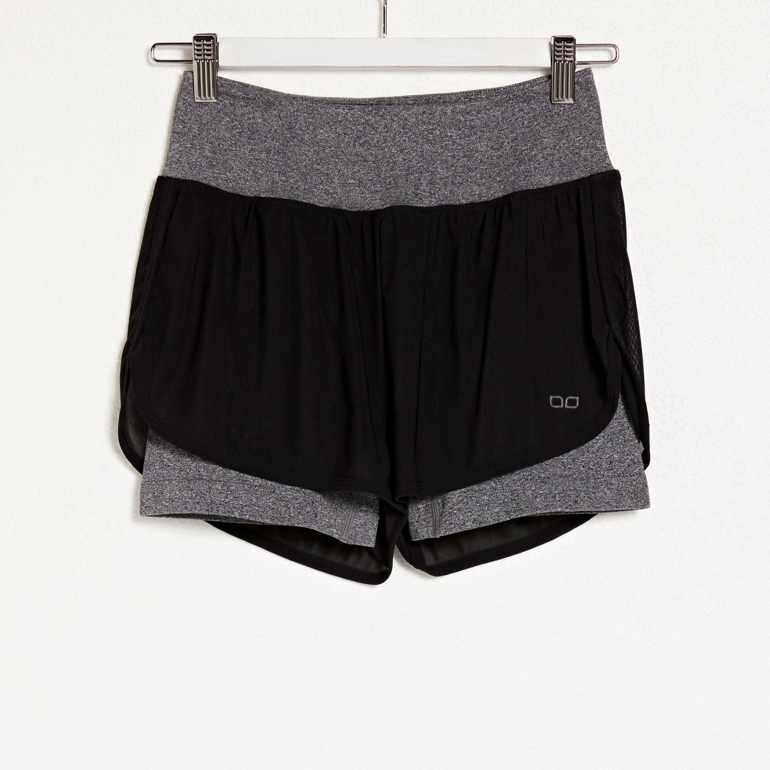Pantalón Doone Supportive - Negro - Pantalón Corto Mujer talla S