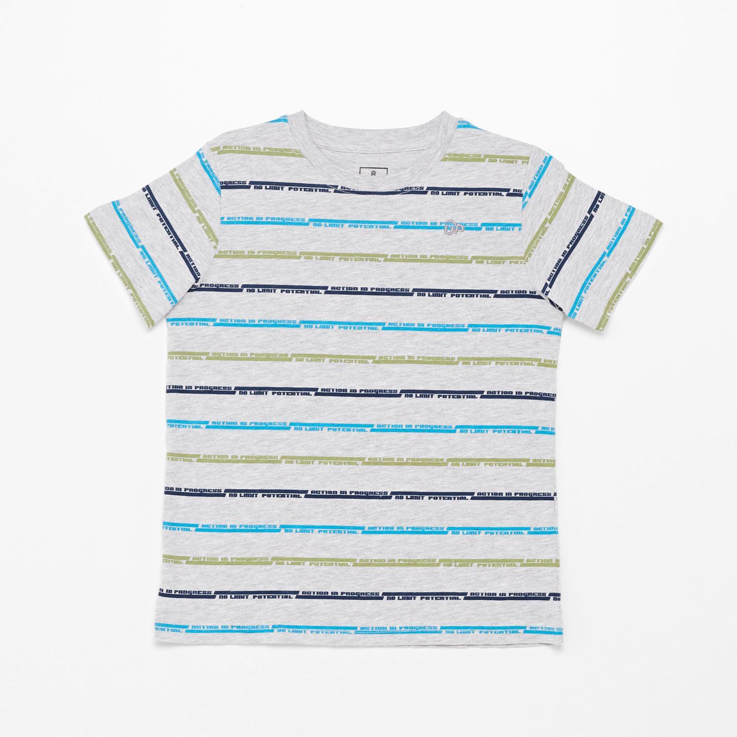 Camiseta Up Basic Rayas - Camiseta Manga Corta Niño talla 8