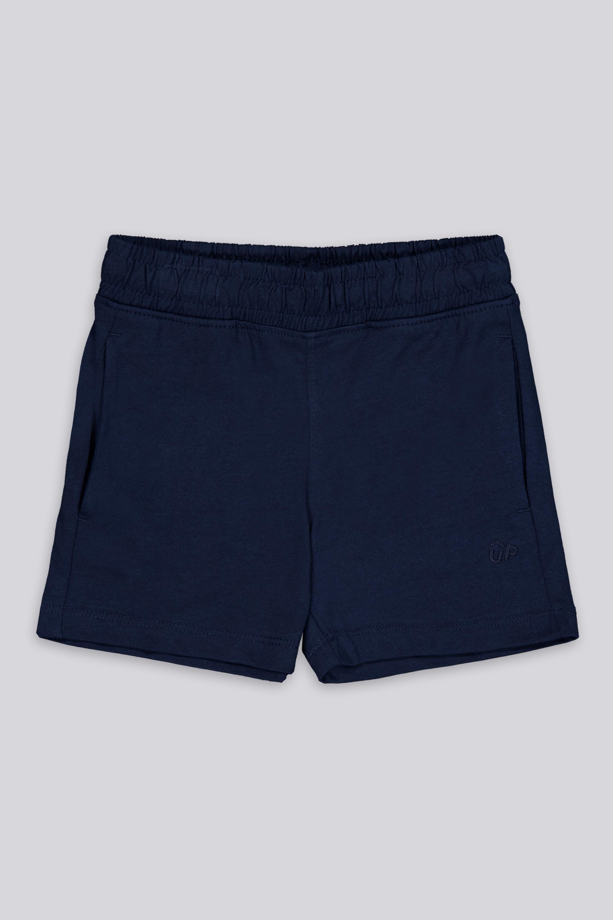 Pantalón Corto Up - Marino - Pantalón Algodón Niño talla 4