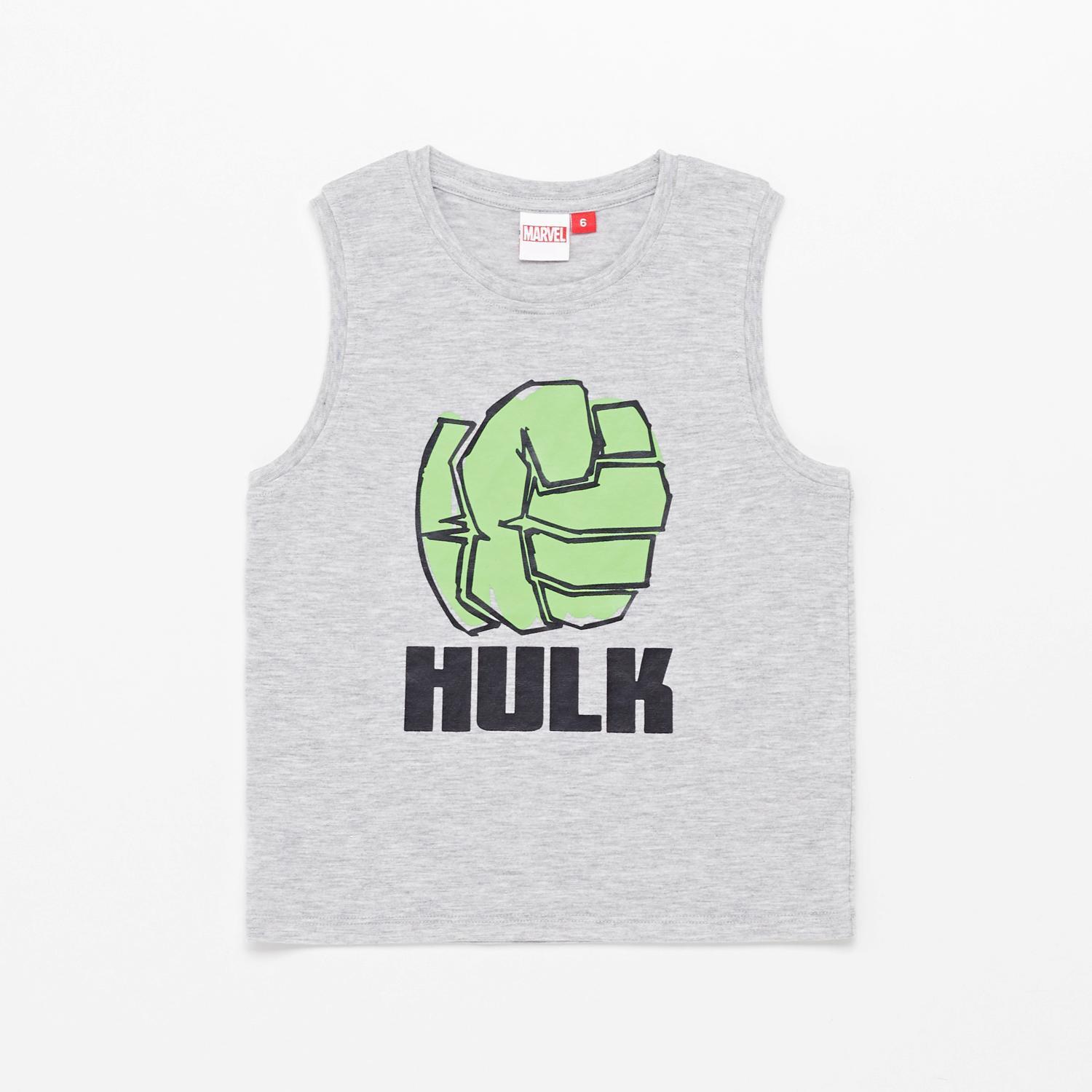 Camisola de Alças Hulk - Cinza - Camisola Marvel Menino tamanho 6