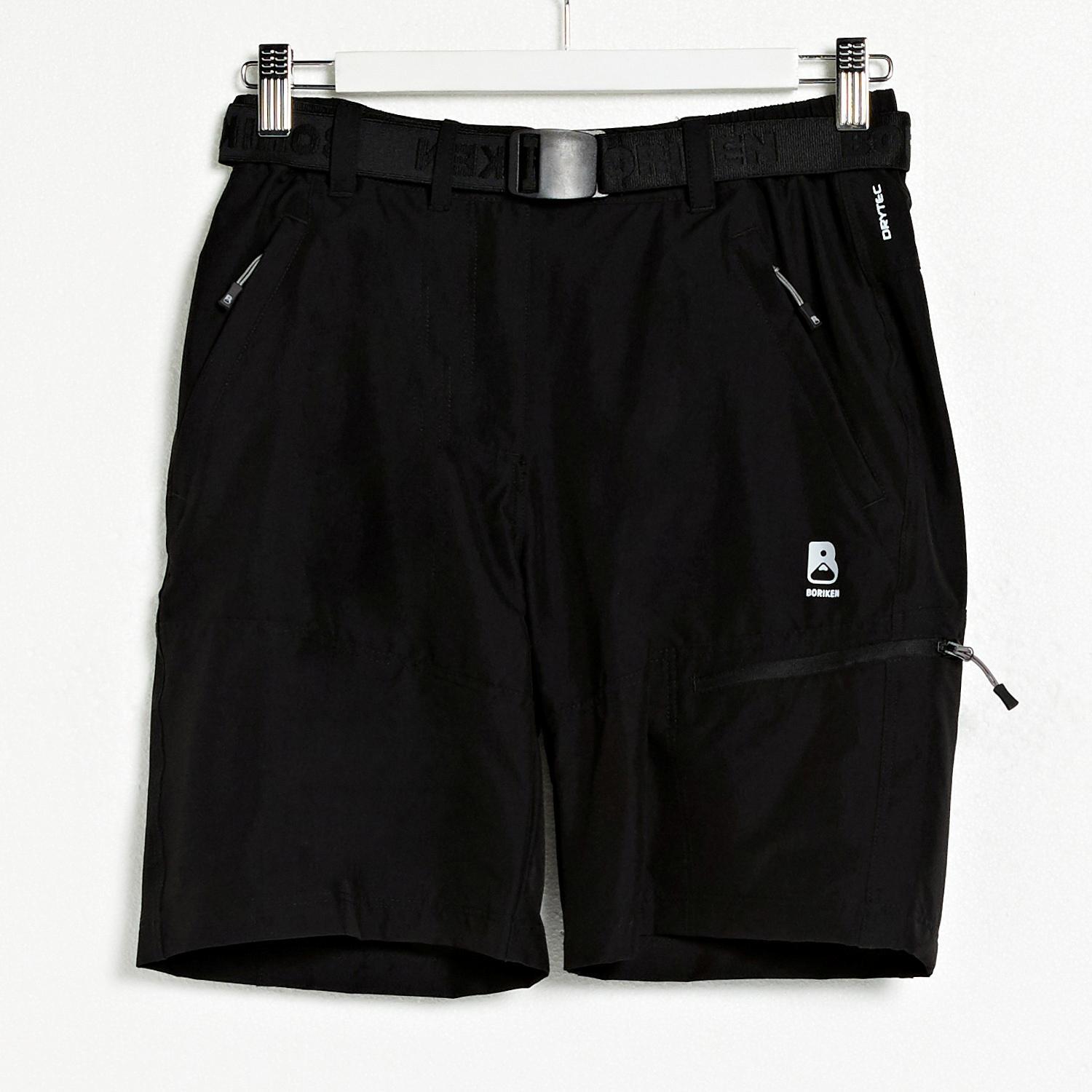 Bermudas Montagne Boriken - Noir - Pantalon Cout Femme sports taille L