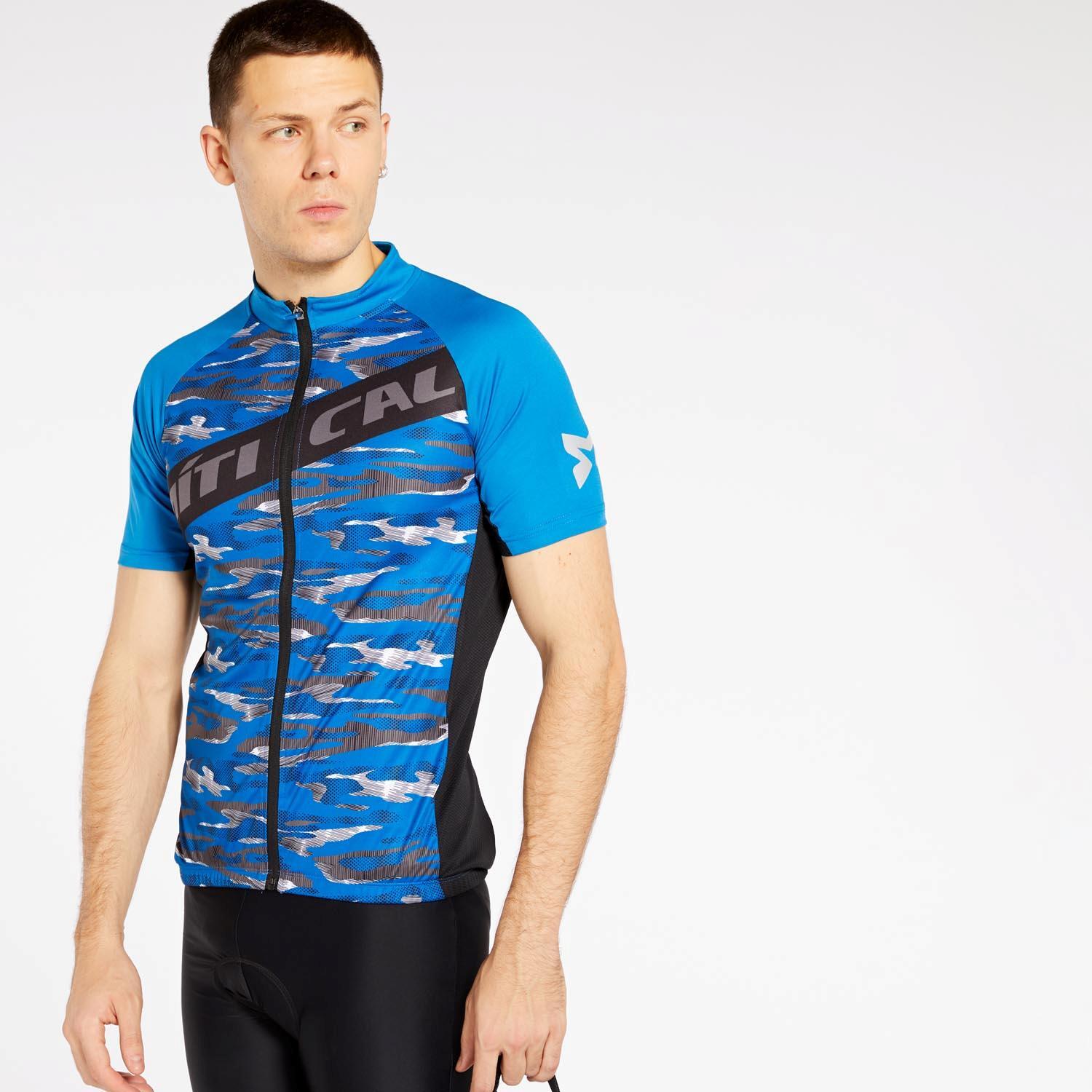 Maillot Ciclismo Mítical Plata - Azul - Maillot Hombre talla M