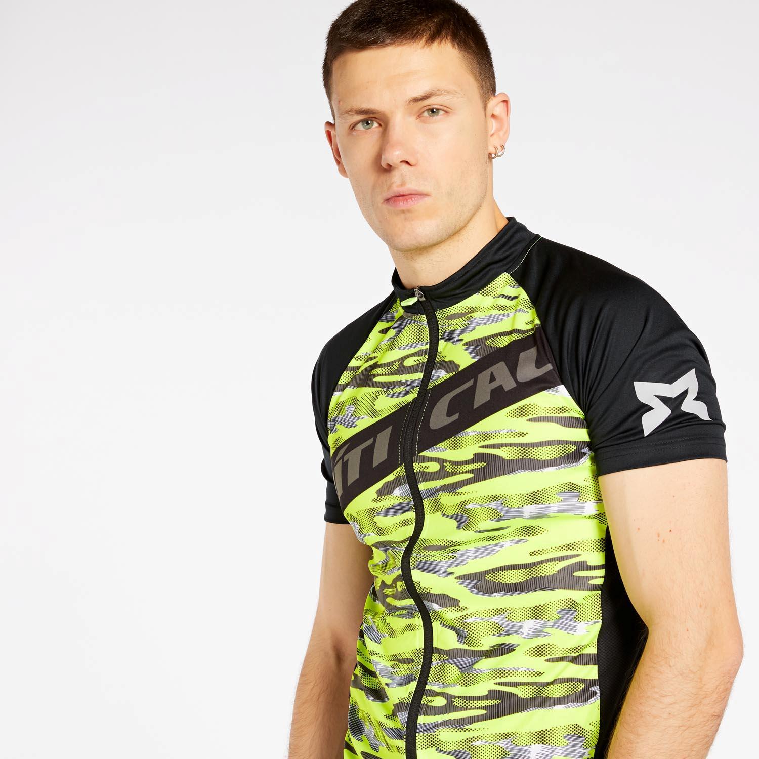 Maillot Ciclismo Mítical Plata - Amarillo - Maillot Hombre talla 2XL