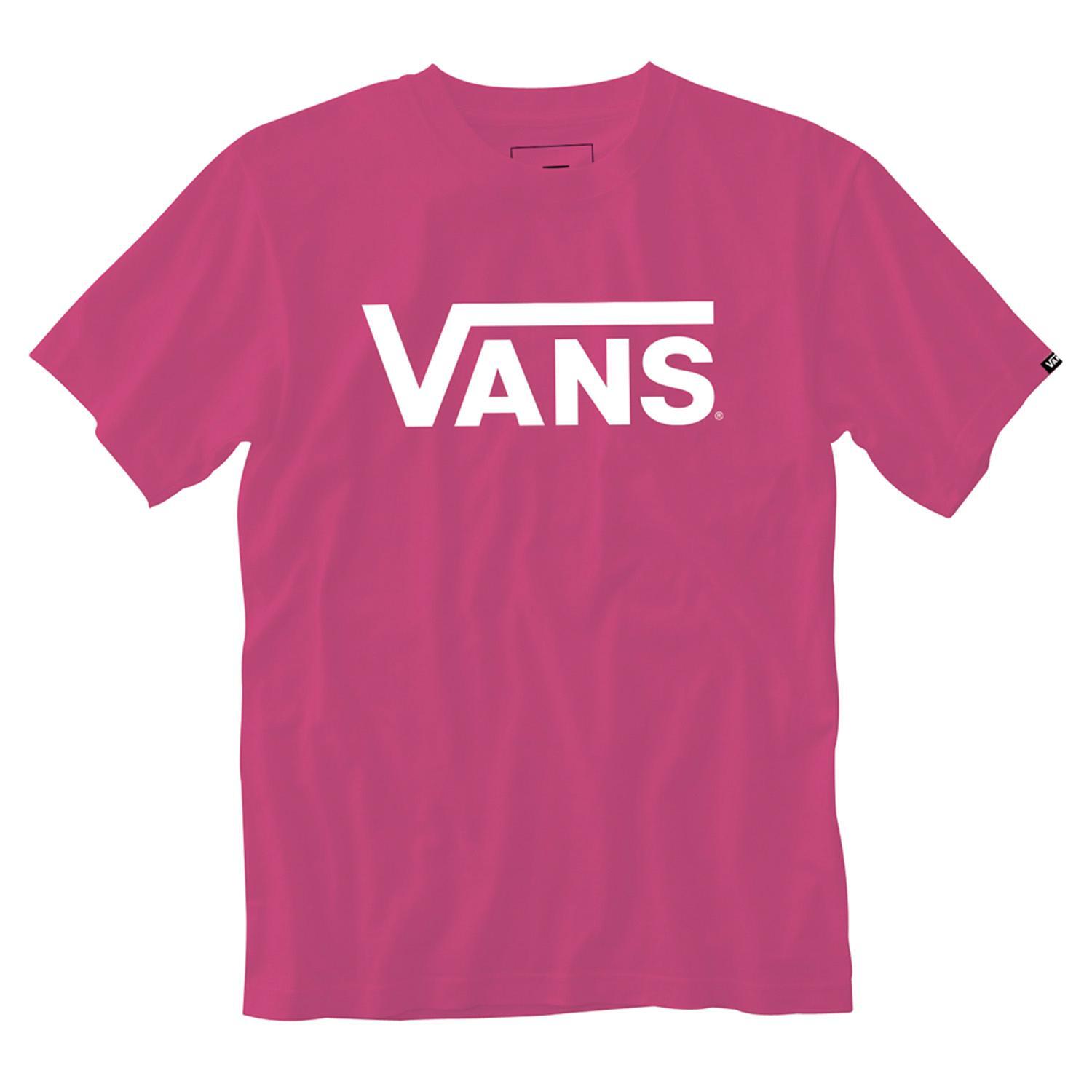 Vans Classic - Fucsia - Camiseta Chico talla 12