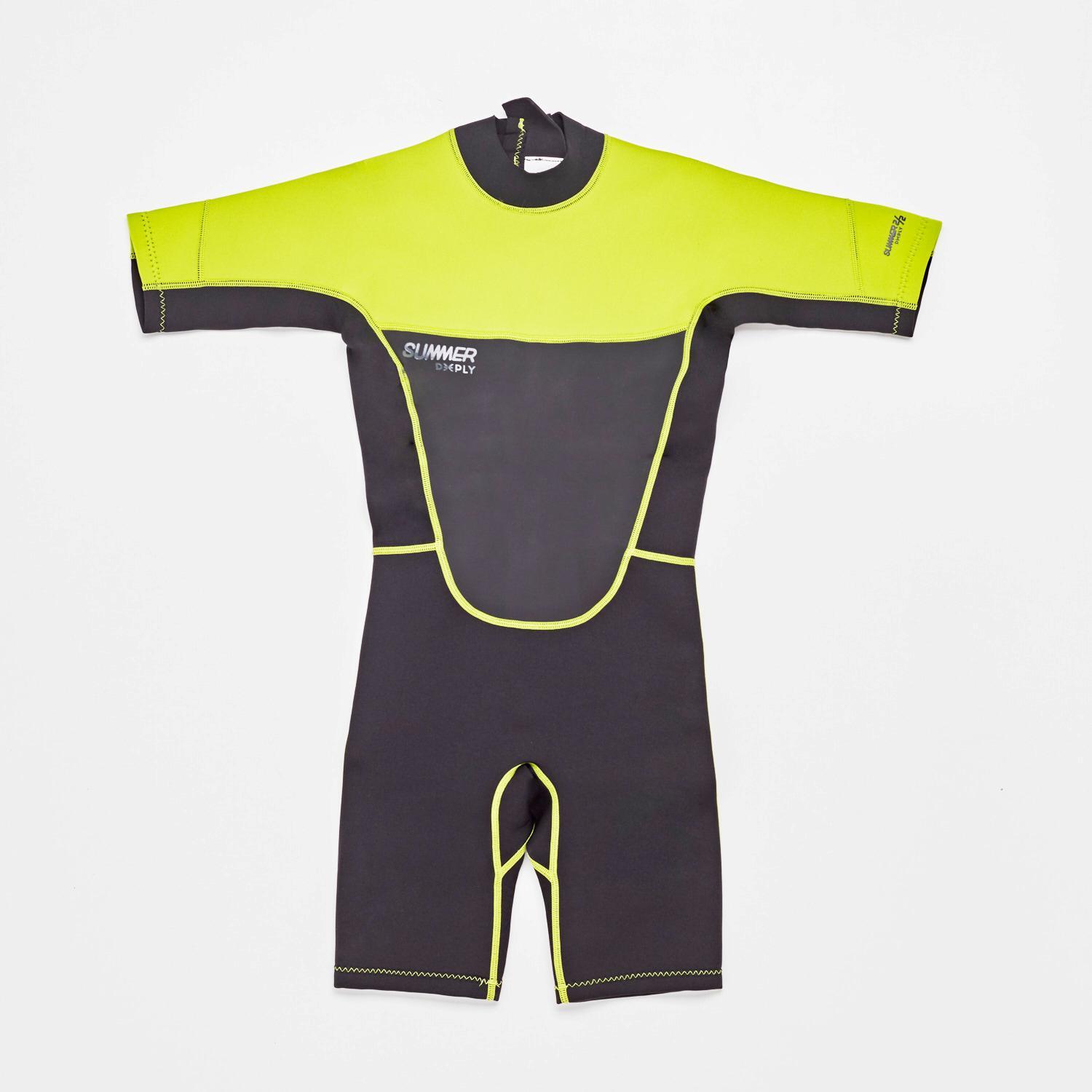 Traje Surf Deeply Negro Traje Neopreno Chicos talla 10