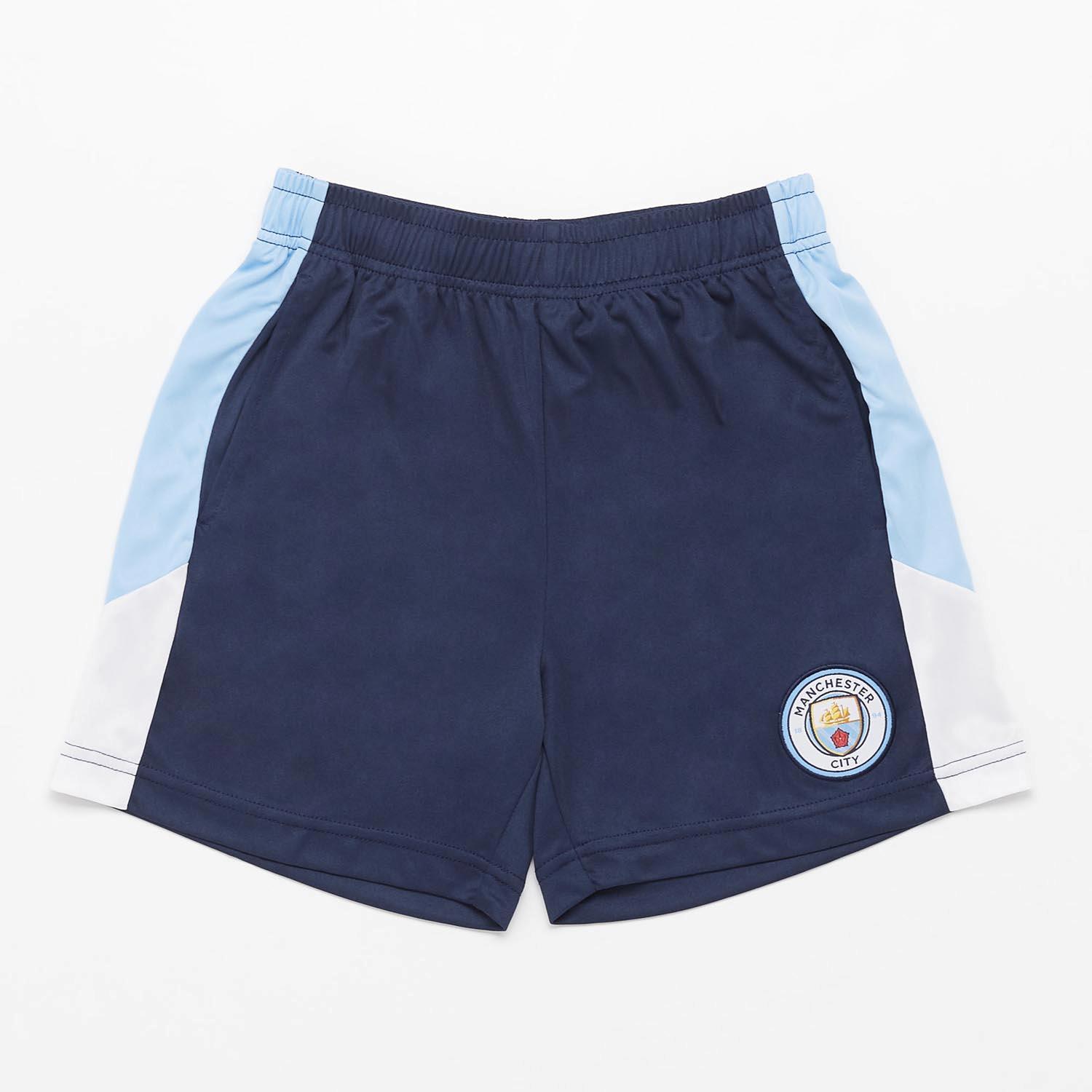 Source Lab Manchester Cirty - Mariino - Pantalón Corto Chico talla 10
