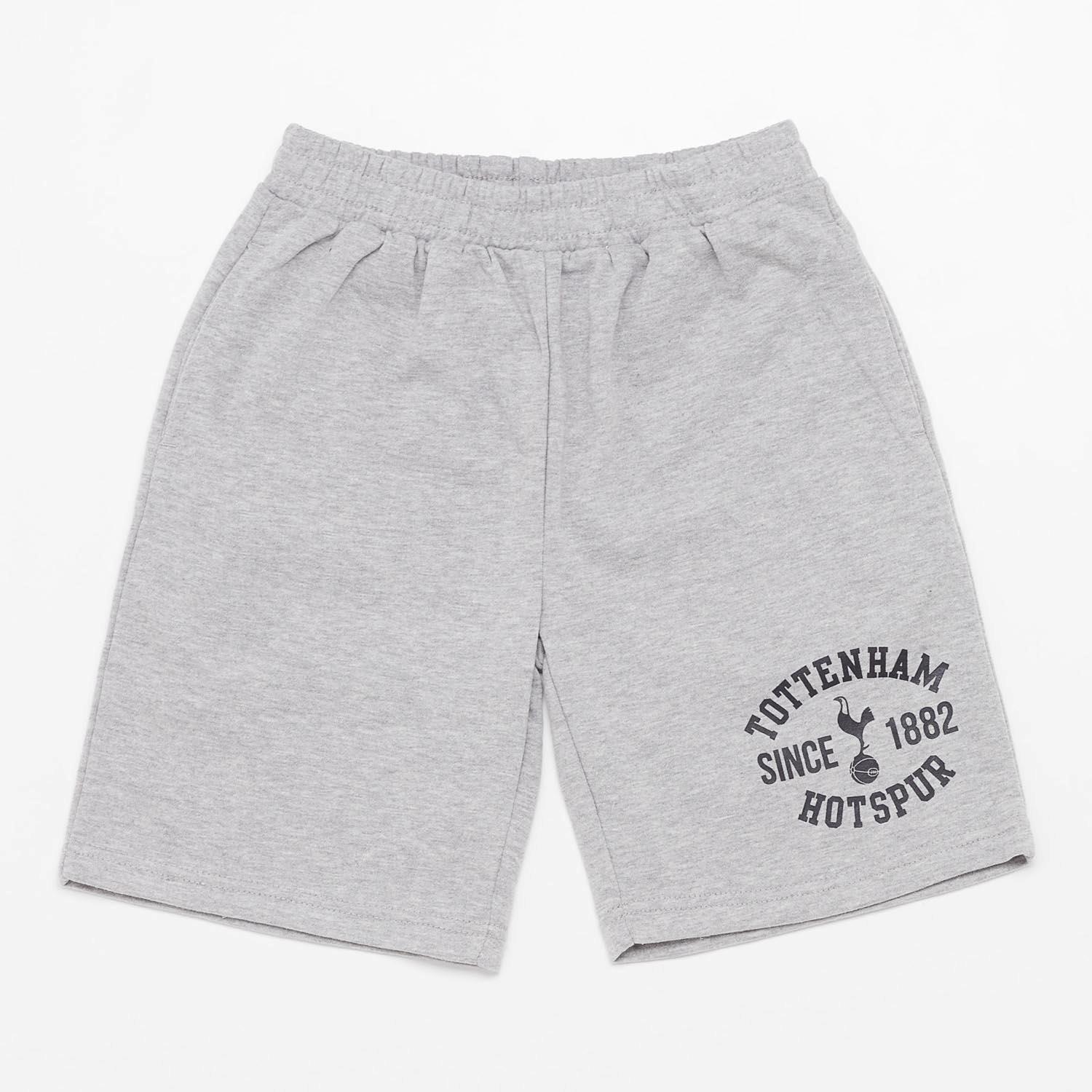 Pantalón Corto Tottenham - Gris - Pantalón Fútbol Chico talla 12