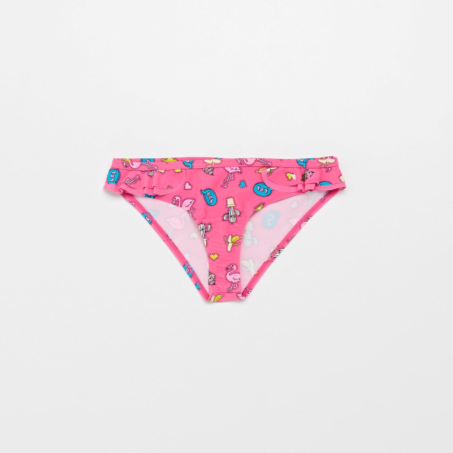 Braga Bikini Clásica Up - Rosa - Parte Abajo Bikini Niña talla 6