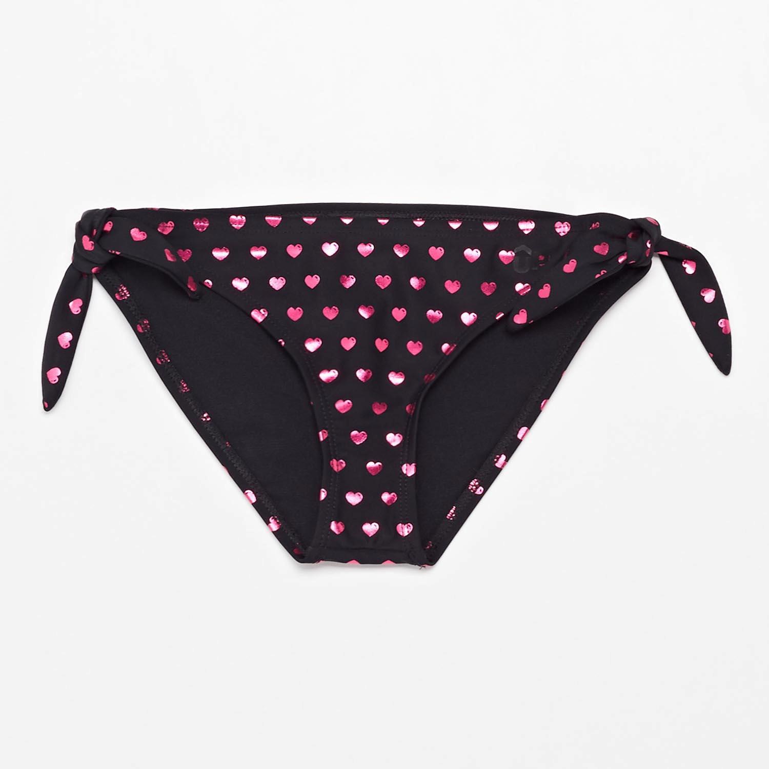 Braga Bikini Nudos Up - Negro - Parte Abajo Bikini Chica talla 14