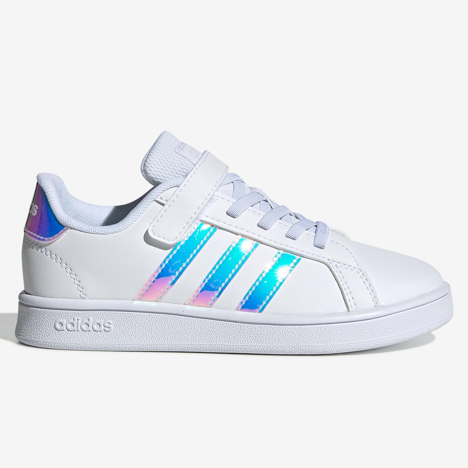 Grand Court Kida Dptvo Clasico Velcro - BLANC sports taille 30