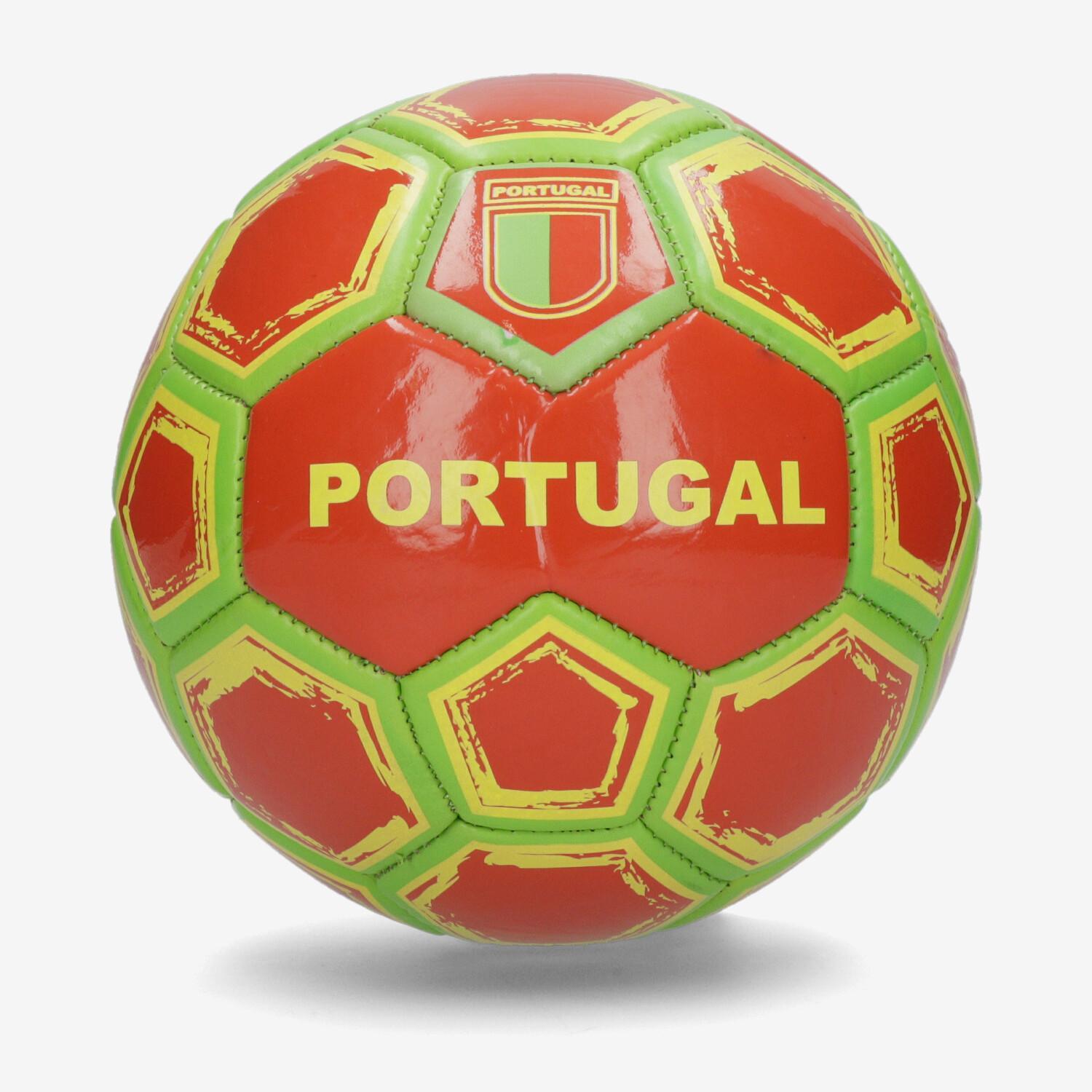Minibalón Eurocopa Portugal - Rojo - Minibalón Fútbol talla 2
