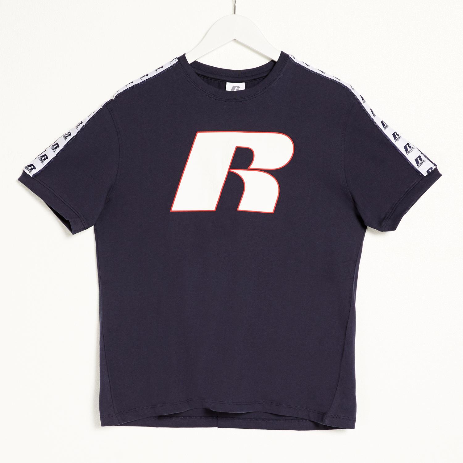 Camiseta Russell Athletic Azul Camiseta Manga Corta Hombre talla L