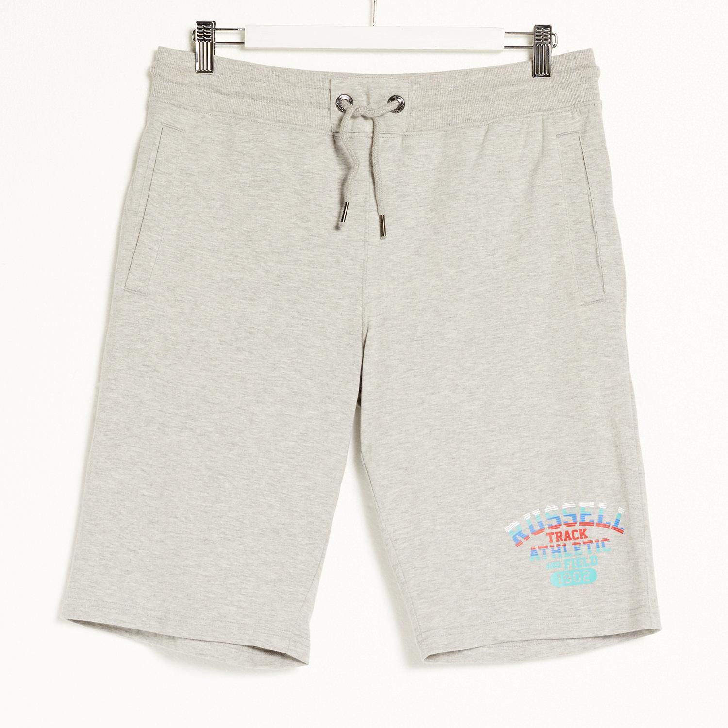 Russell Athletic - Gris - Pantalón Corto Hombre talla S