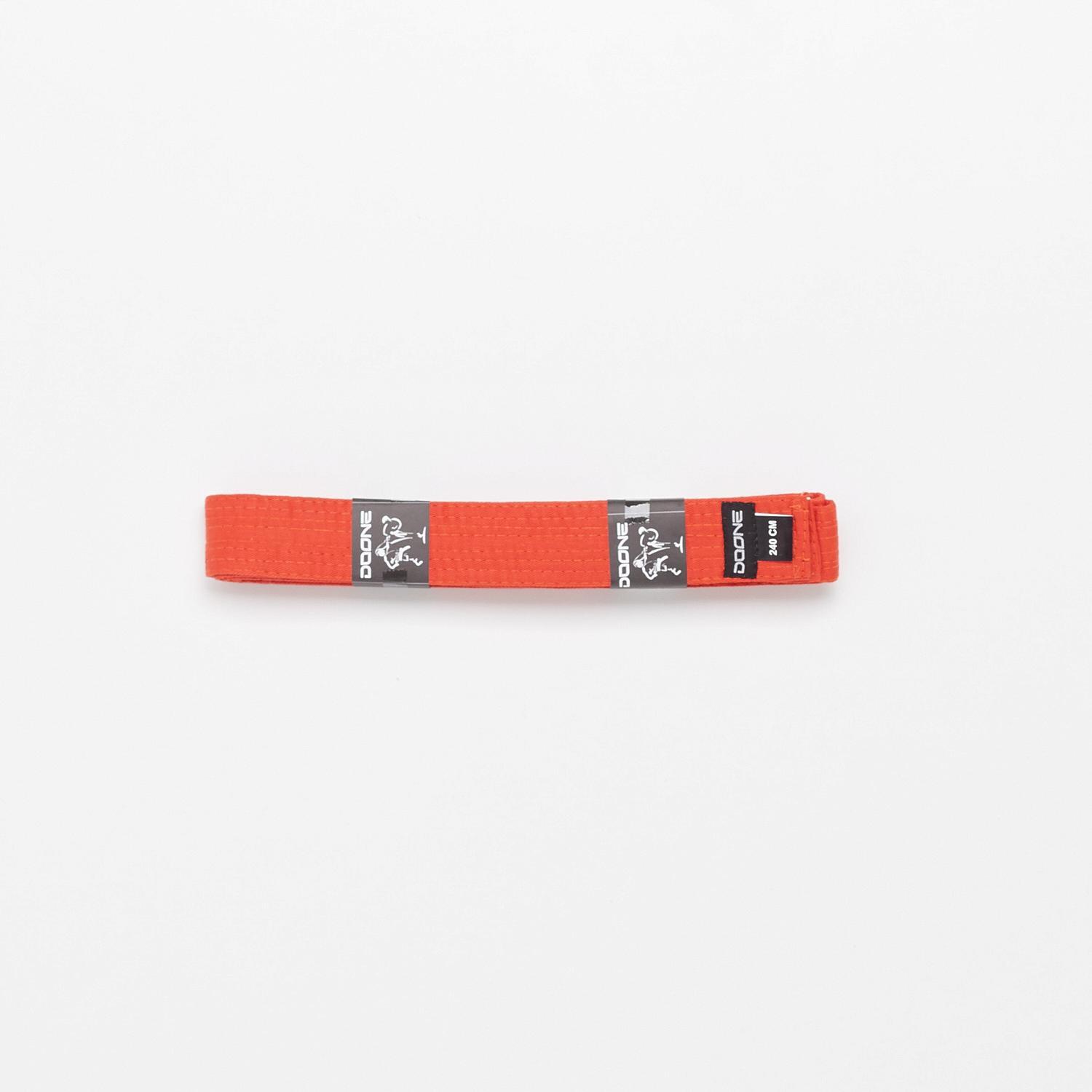 Cinturón Karate Doone - Naranja - Cinturón Deportivo talla T.U.