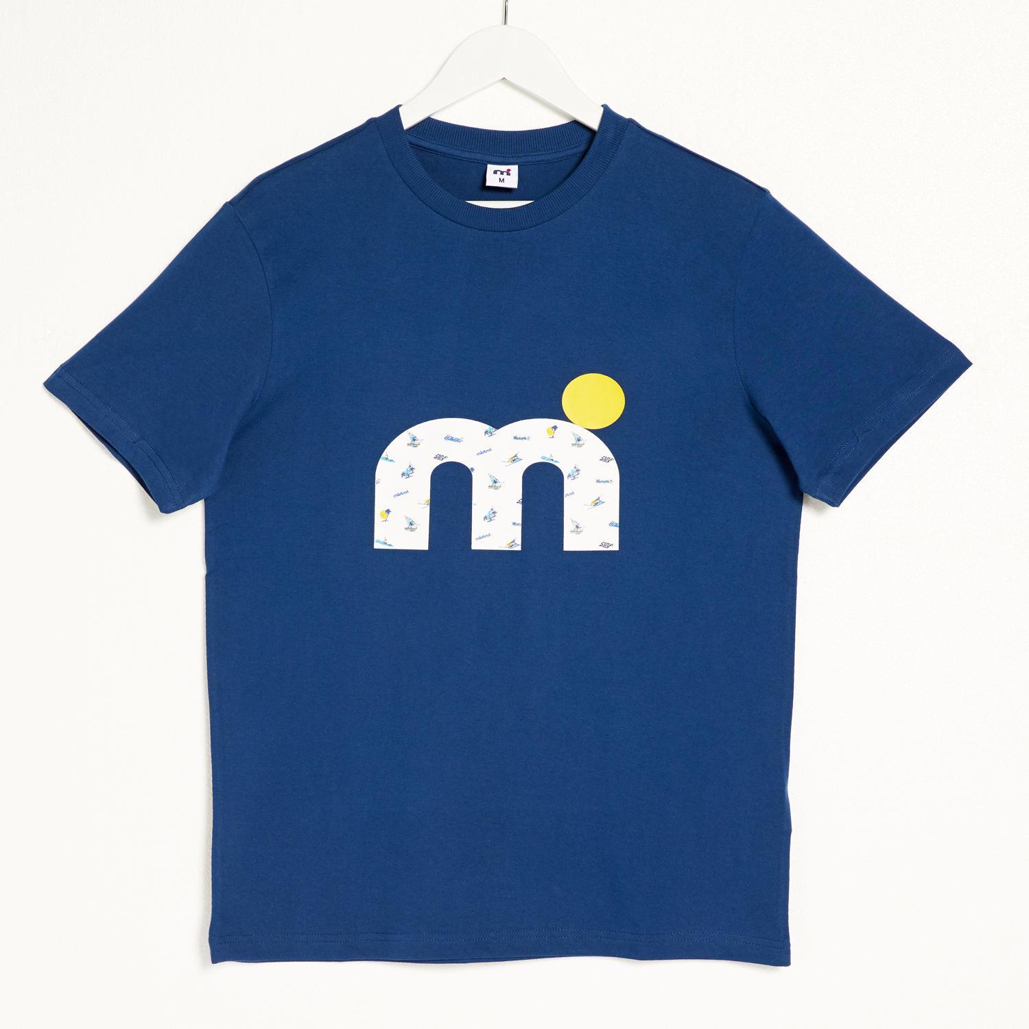 Camiseta Mistral - Marino - Camiseta Manga Corta Hombre talla XL