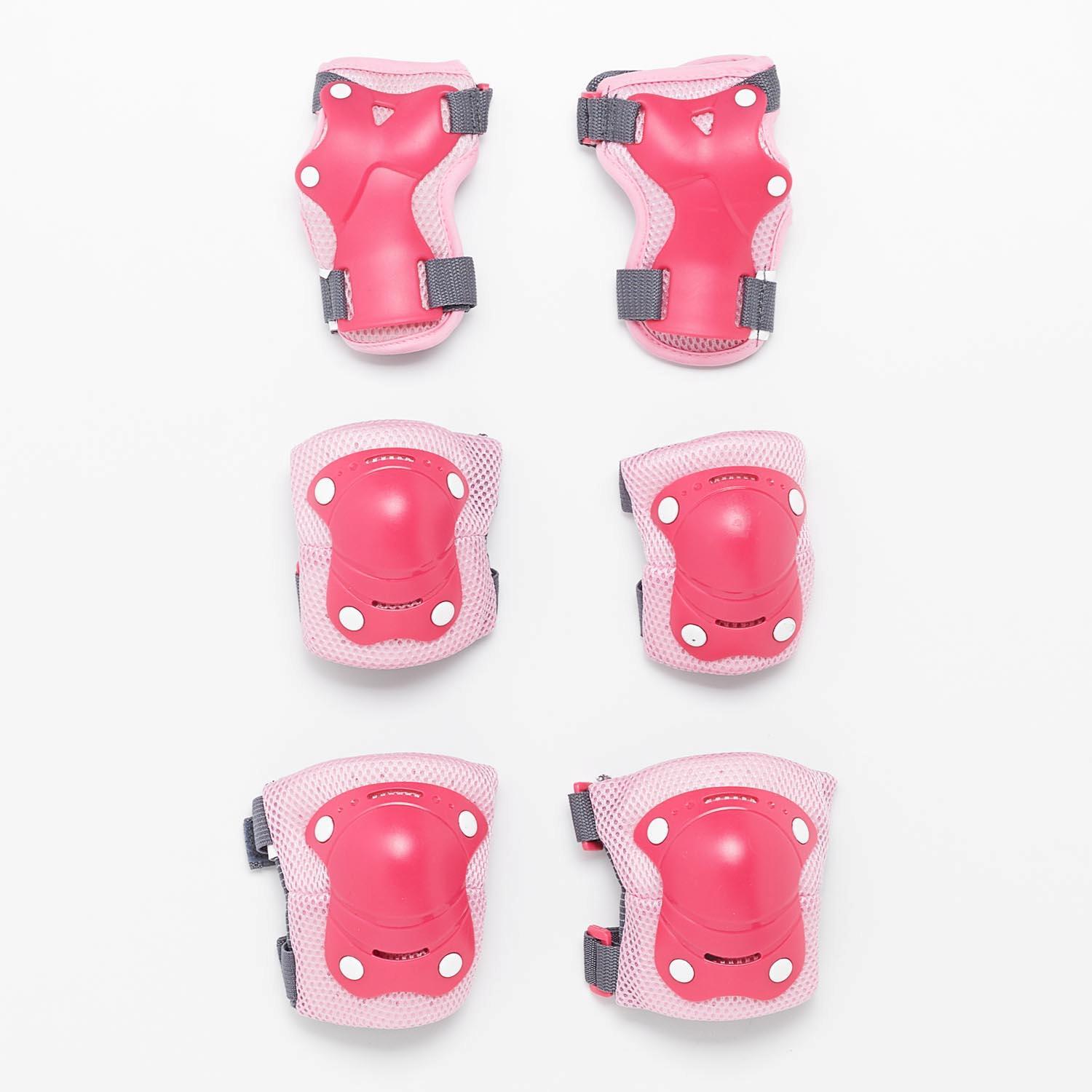 Set Protections Patinage Mítical - Rose - Accessoires Patinage sports taille XS
