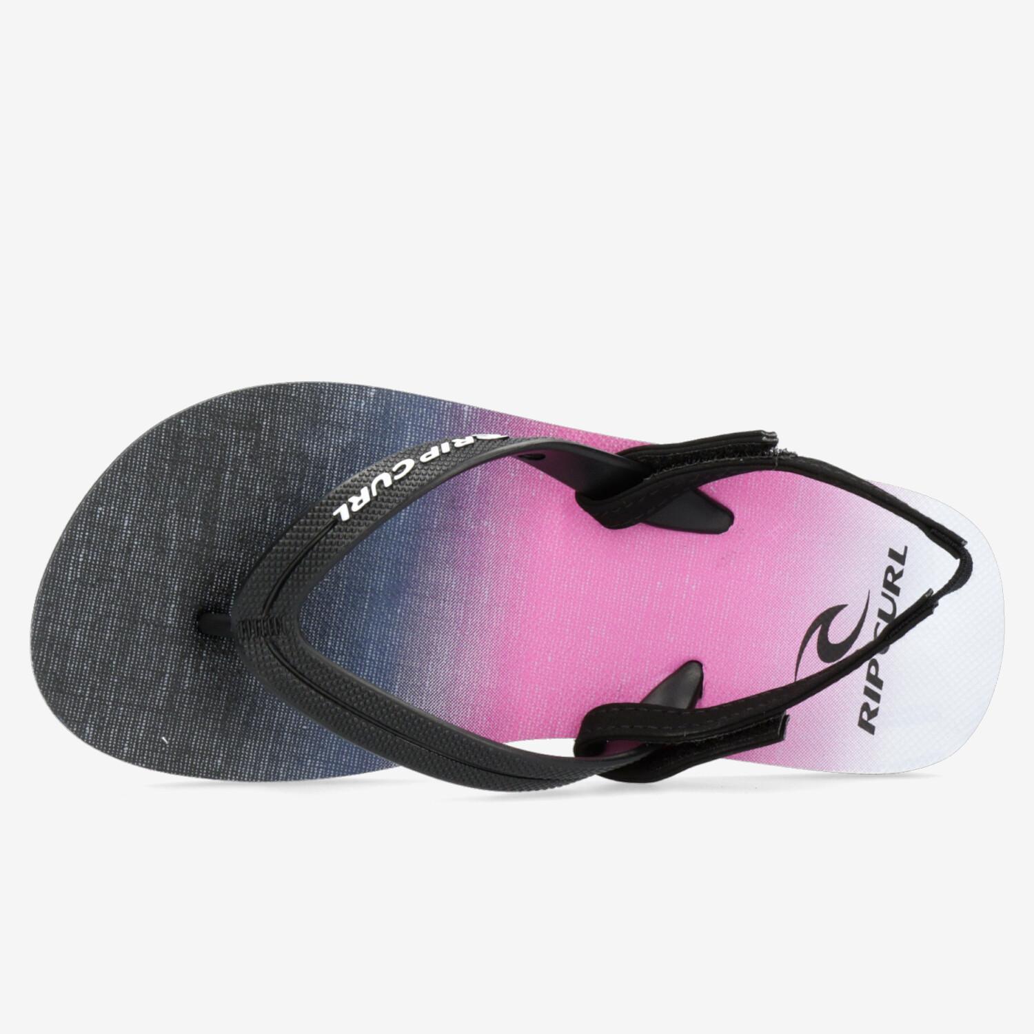 Rip Curl Chibas - Rojo - Chanclas Playa Niño talla 29