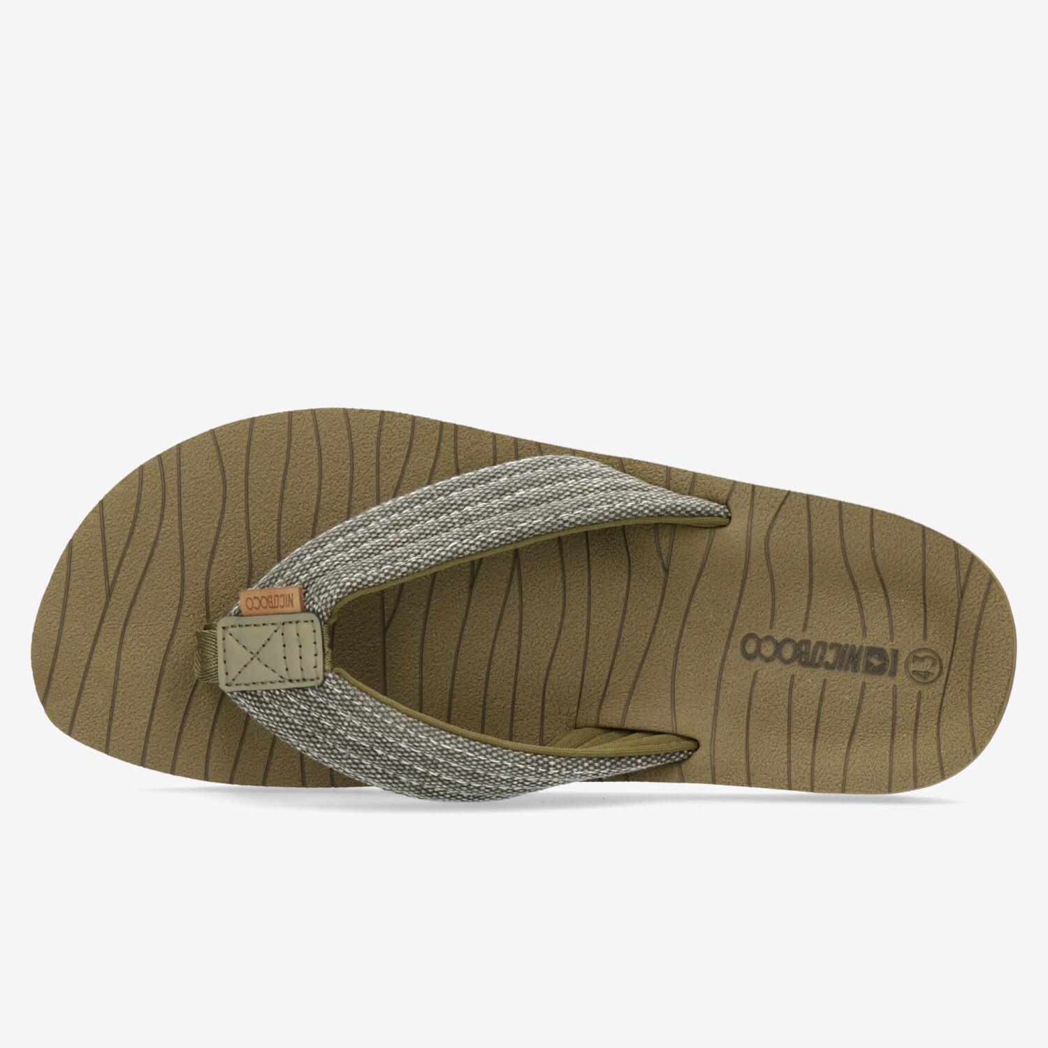 Nicoboco Bitor - Kaki - Chanclas Hombre talla 41