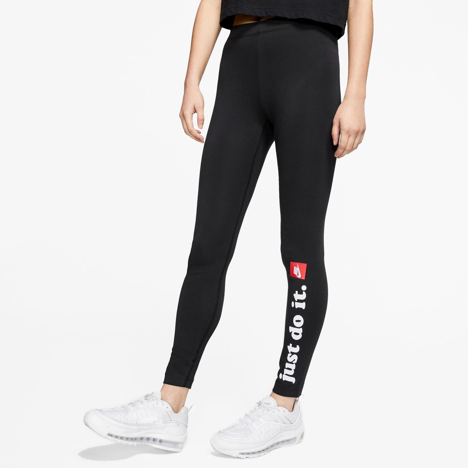 Nike Just Do It - Negro - Leggins Mujer talla L