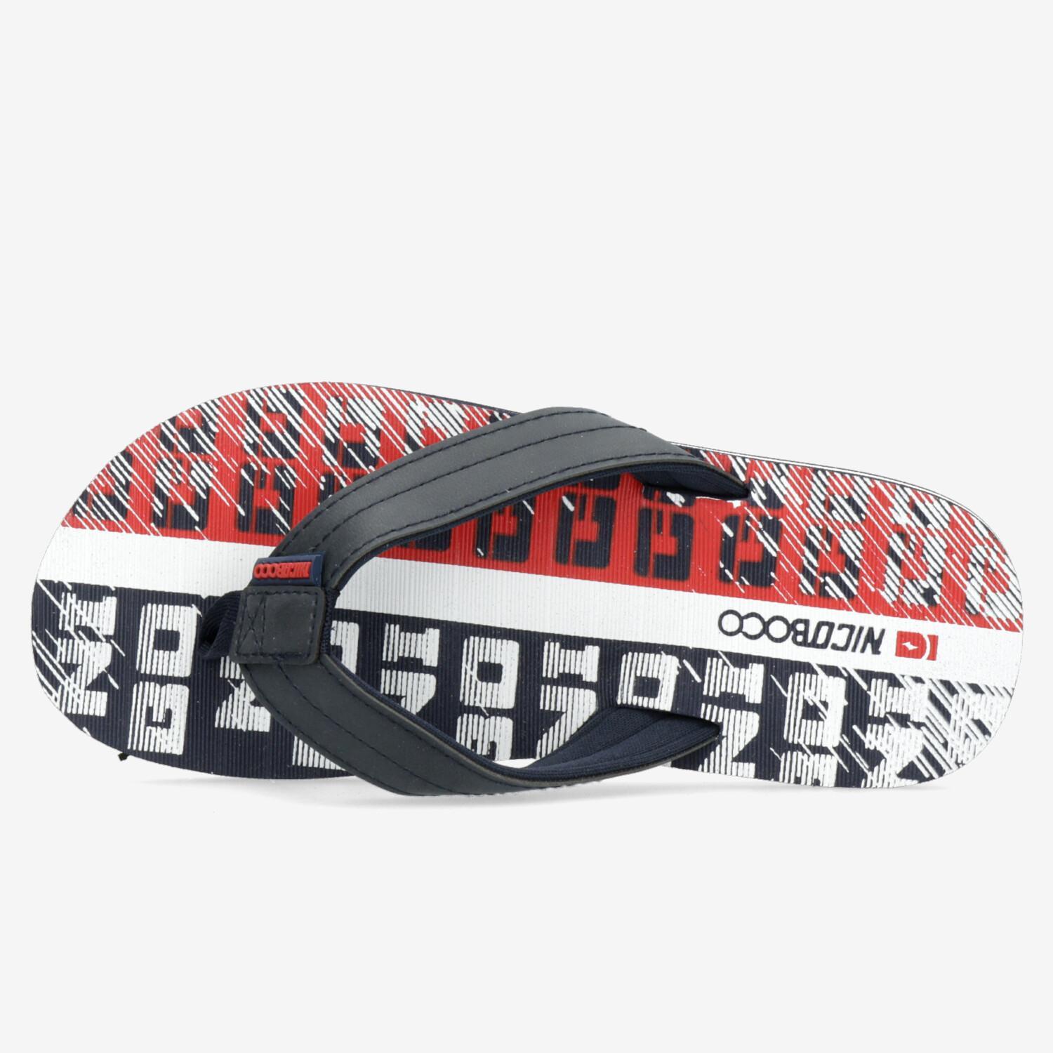 Nicoboco Valak - Marino - Chanclas Chico talla 37