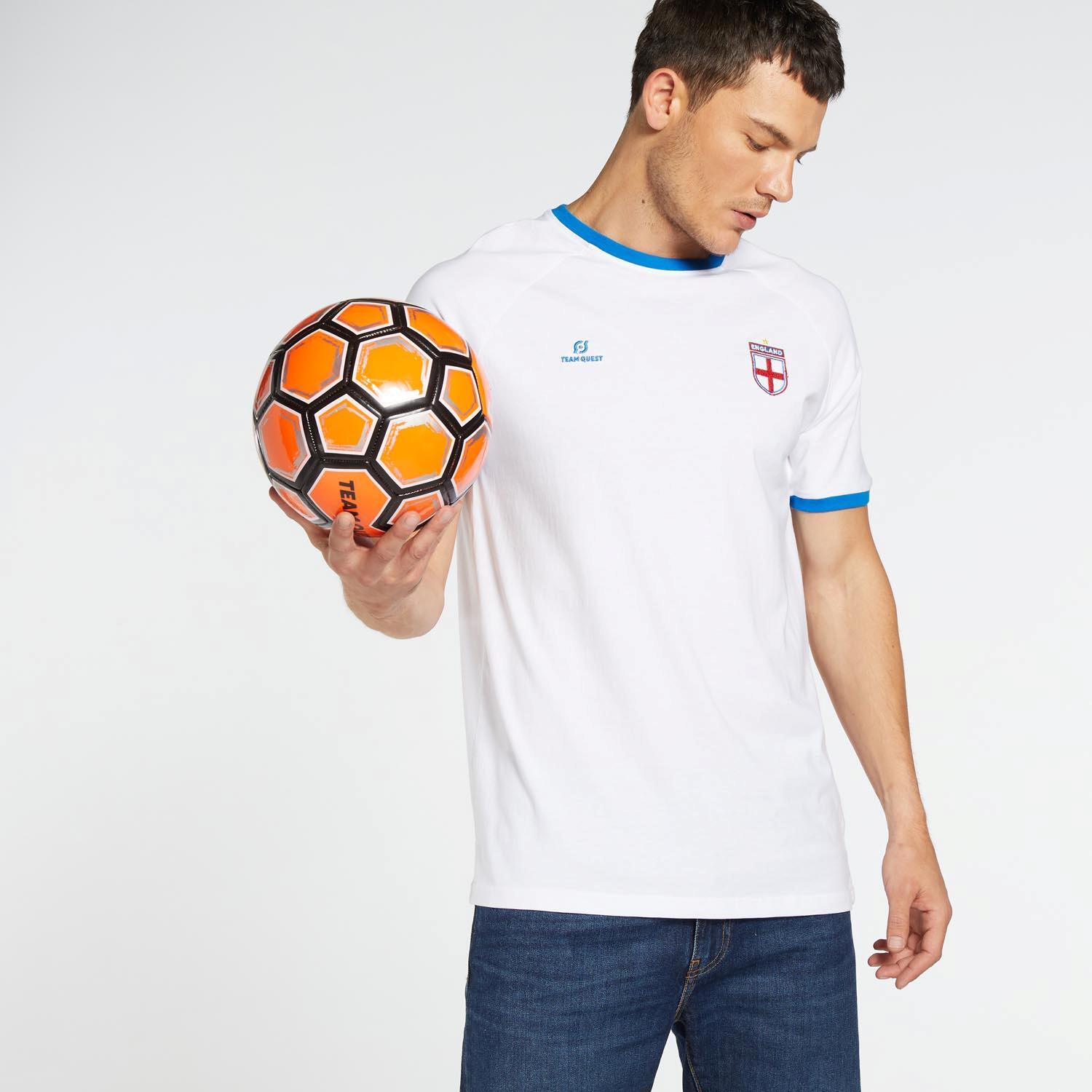 Camiseta Inglaterra Eurocopa Blanco - Camiseta Fútbol Hombre talla L