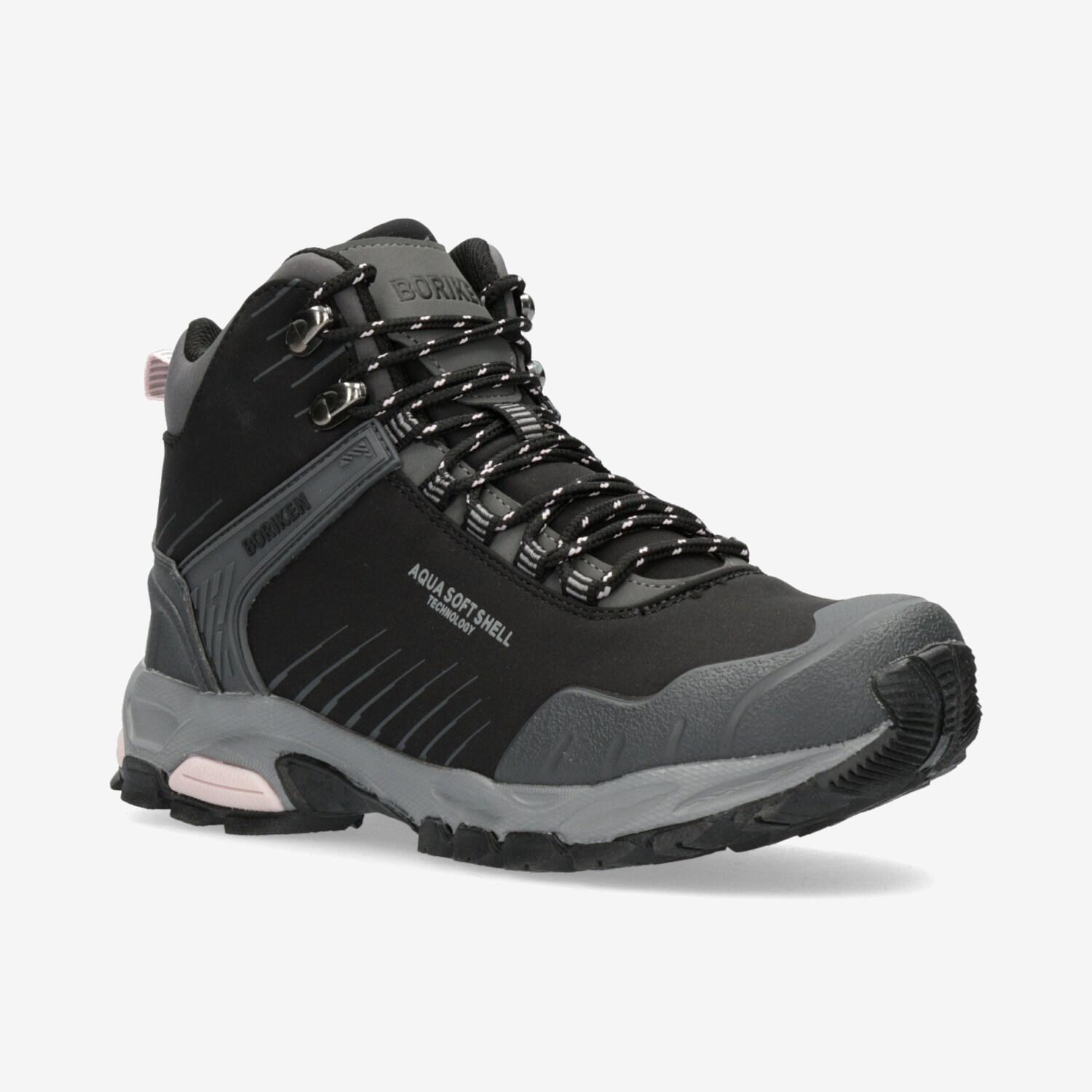 boriken Barey Zwart Wandelschoenen Dames