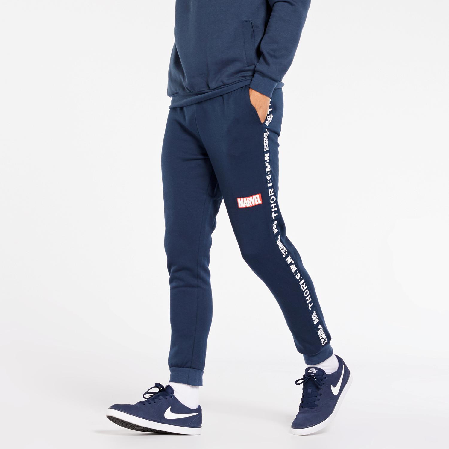 Pantalón Chándal Marvel - Azul - Pantalón Hombre Marvel talla L