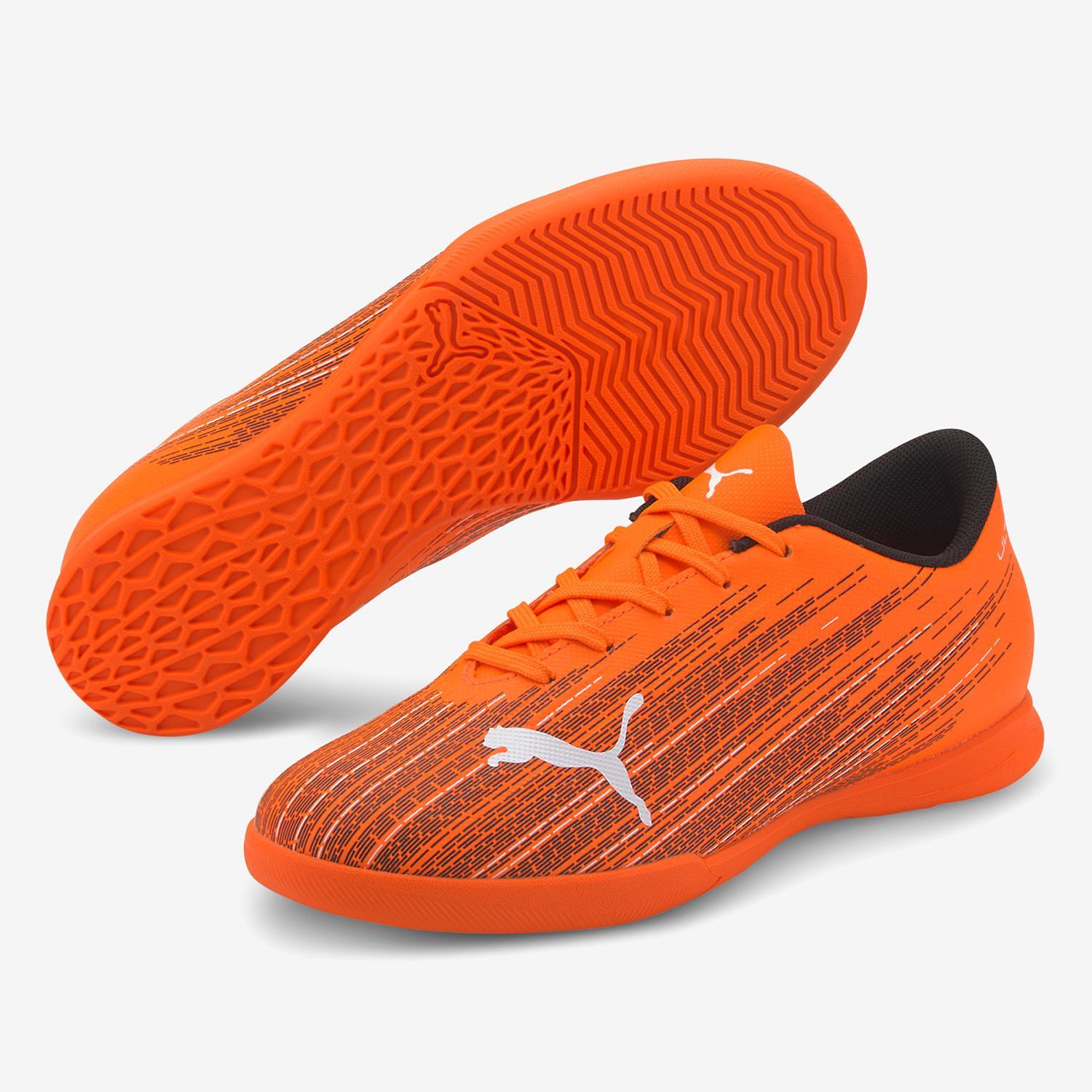 Puma Ultra 4.1 IT - Naranja - Zapatillas Fútbol Sala Chico talla 38