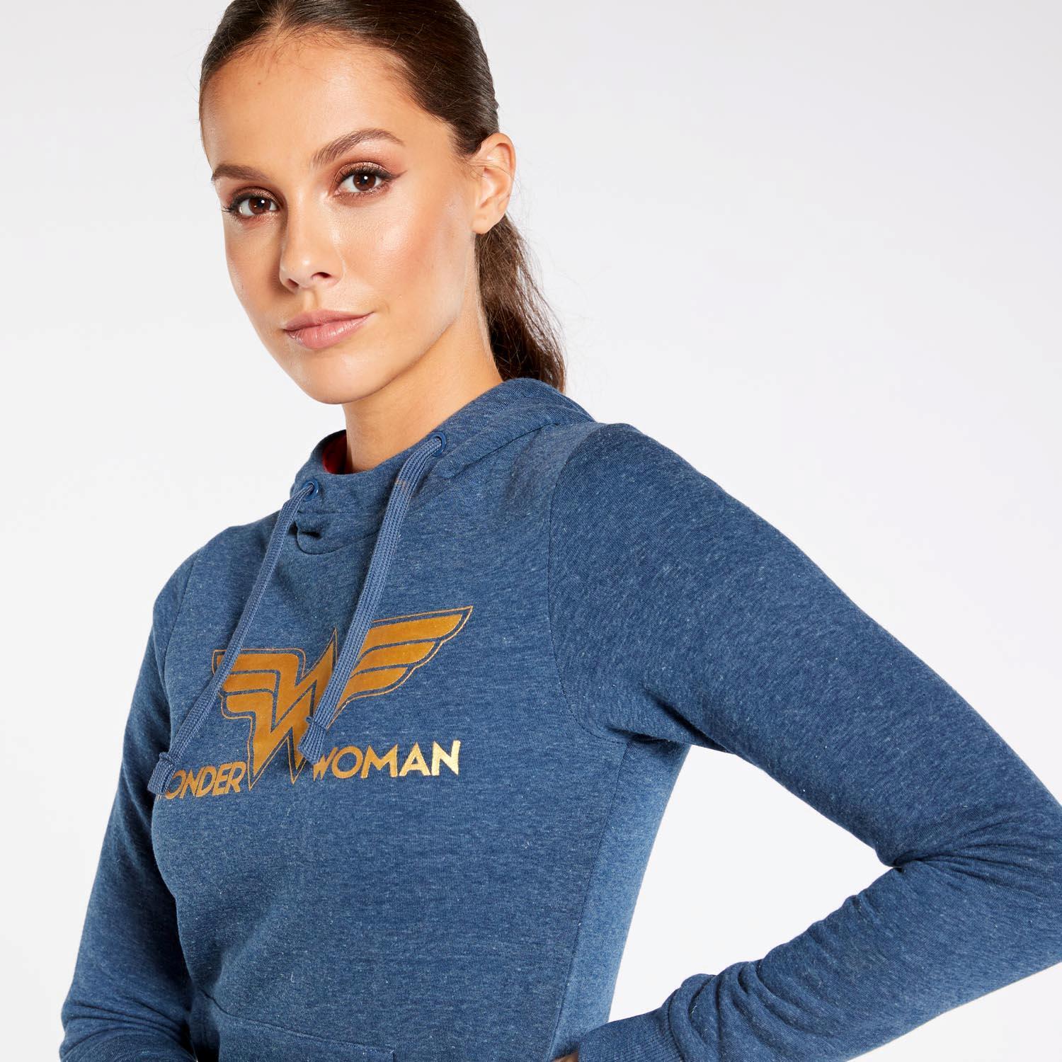 Sudadera Wonder Woman - Denim - Sudadera Mujer talla S