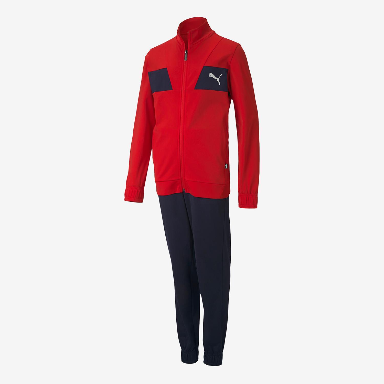 Puma Poly - Rojo - Chándal Chico talla 10