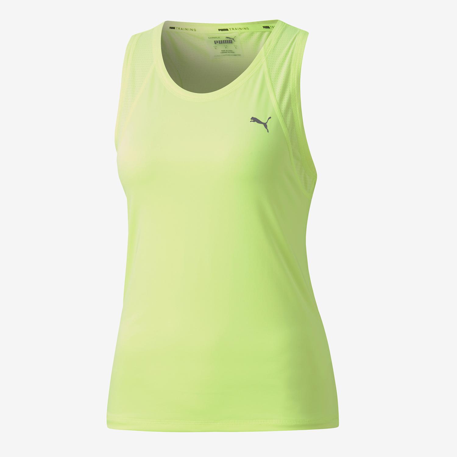 Puma Tank - Amarillo - Camiseta Fitness Mujer talla XS
